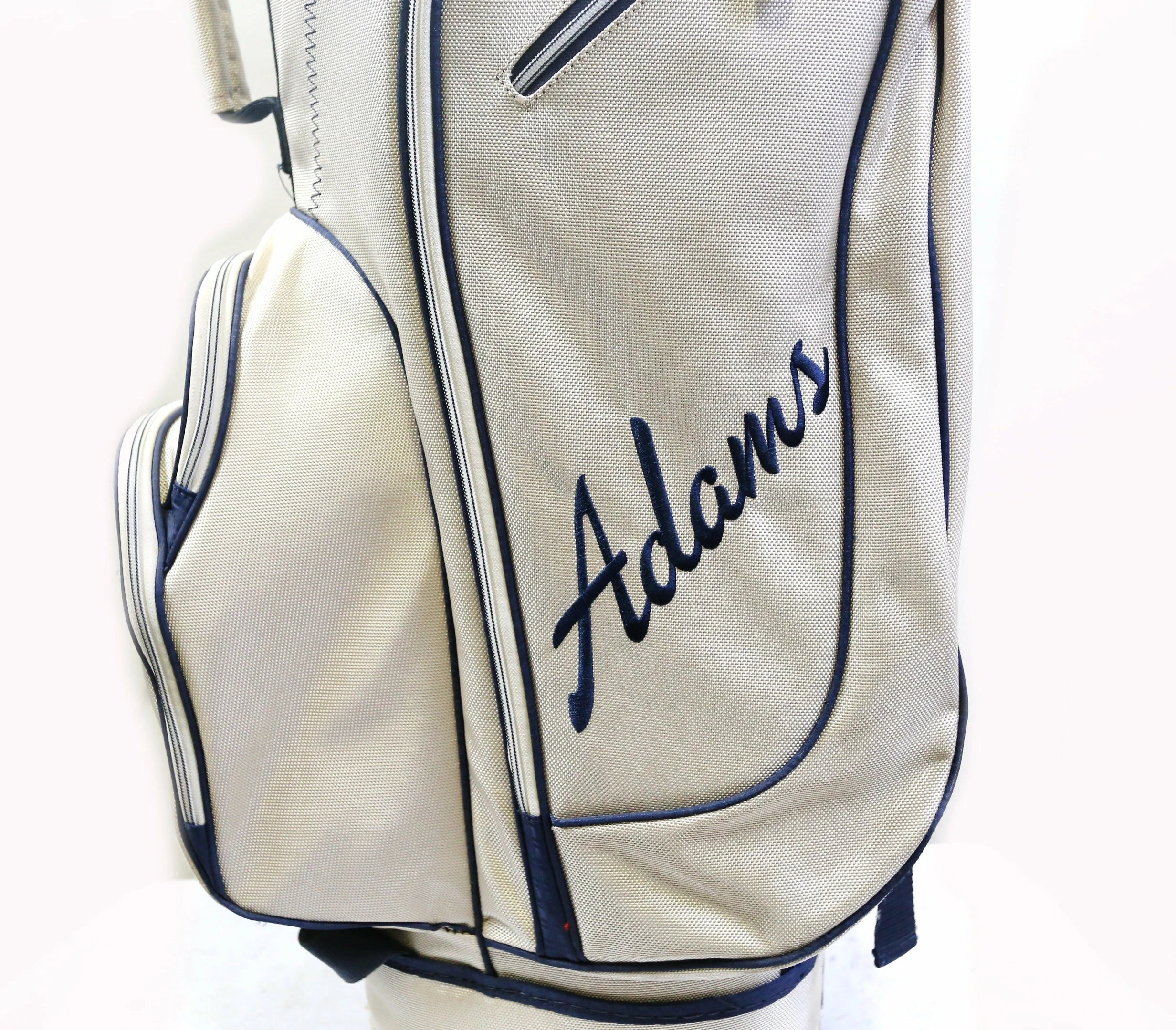 Adams® Adams Idea 14 Dividers 7 Pockets Blue/White Cart Bag Rain Cover - Image 8