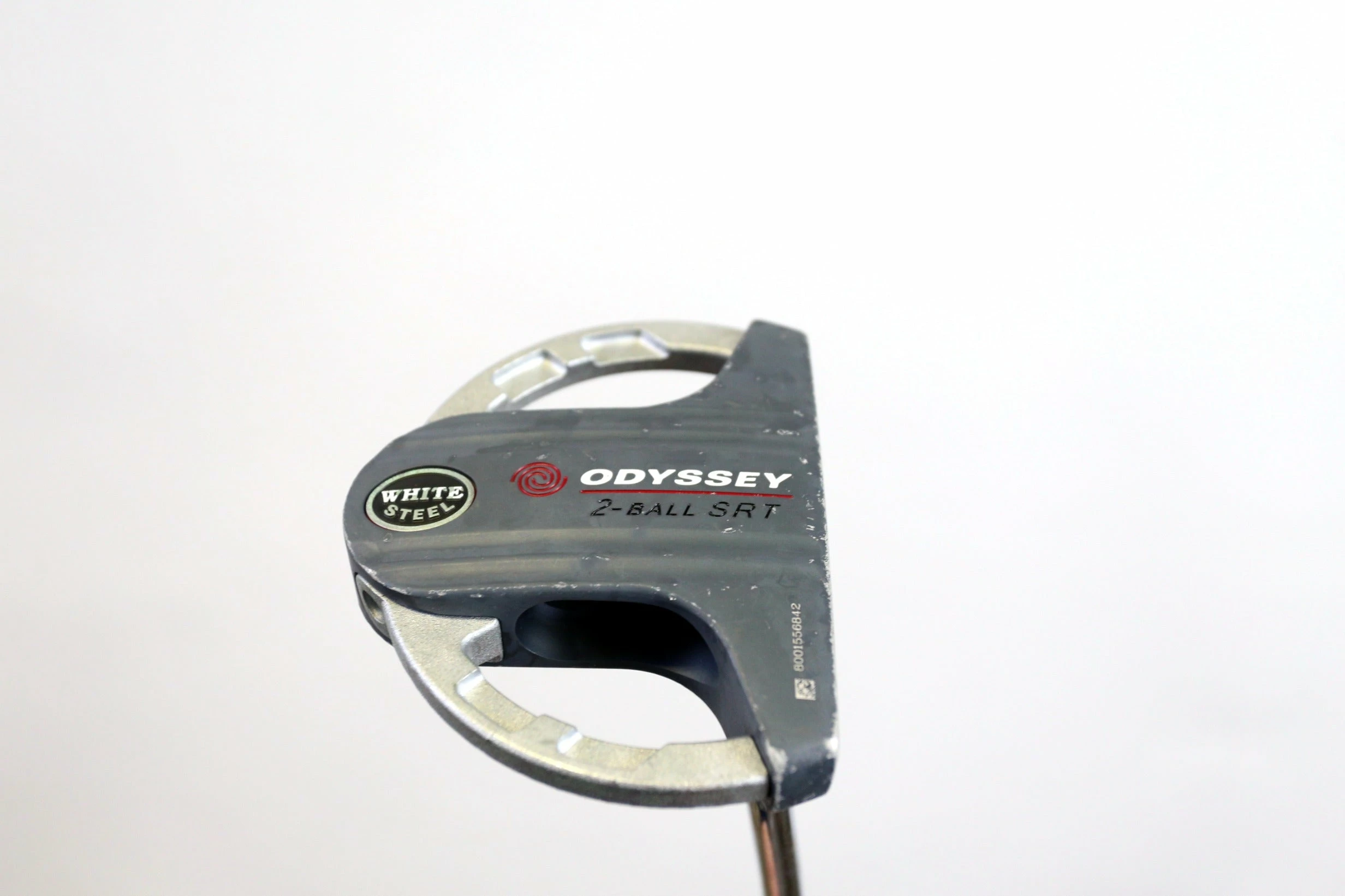 Odyssey White Steel 2-Ball SRT Putter RH 35.25 In Steel Shaft