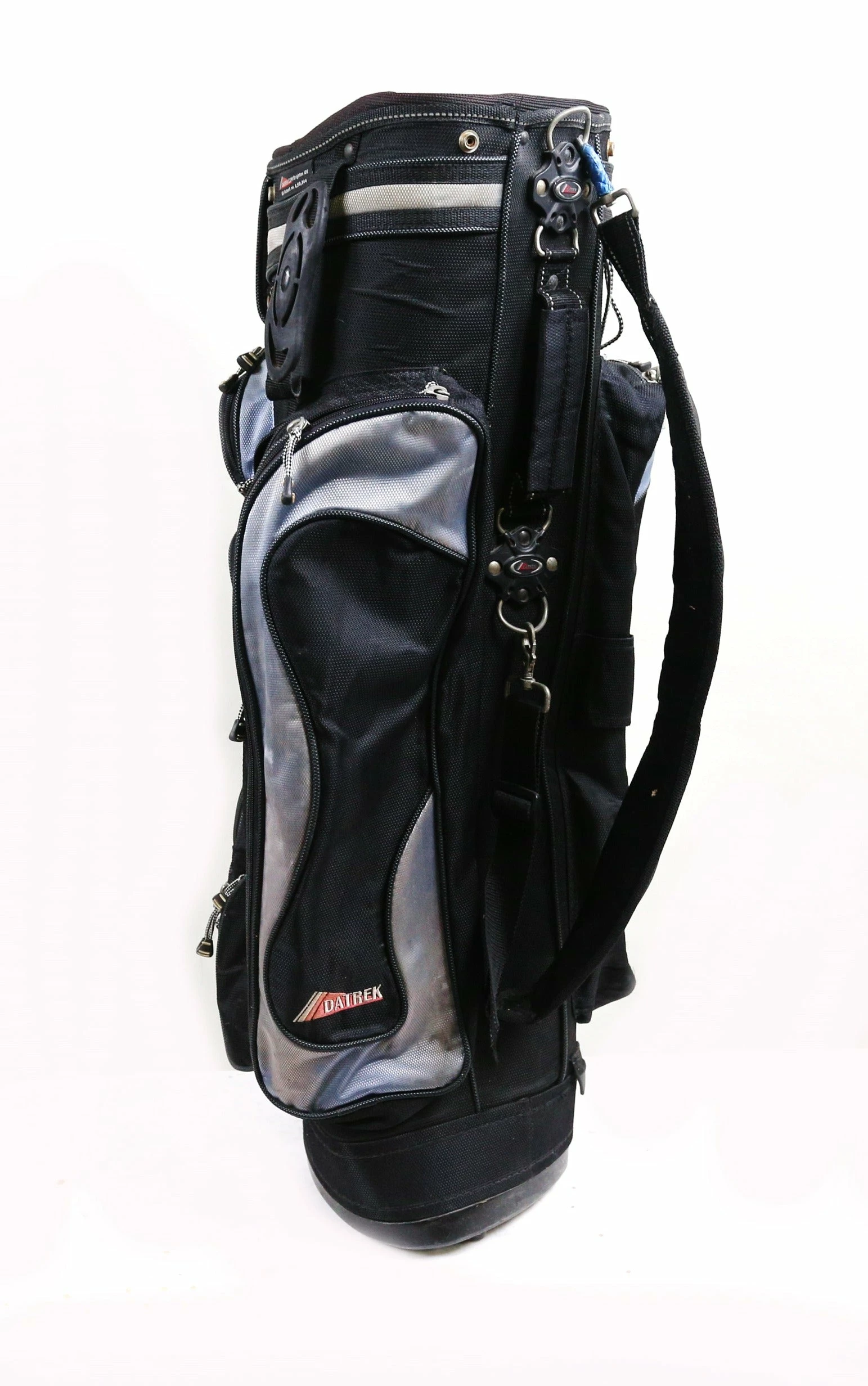 Datrek IDS Black Cart Golf Bag 14 Dividers 9 Pockets - Image 6