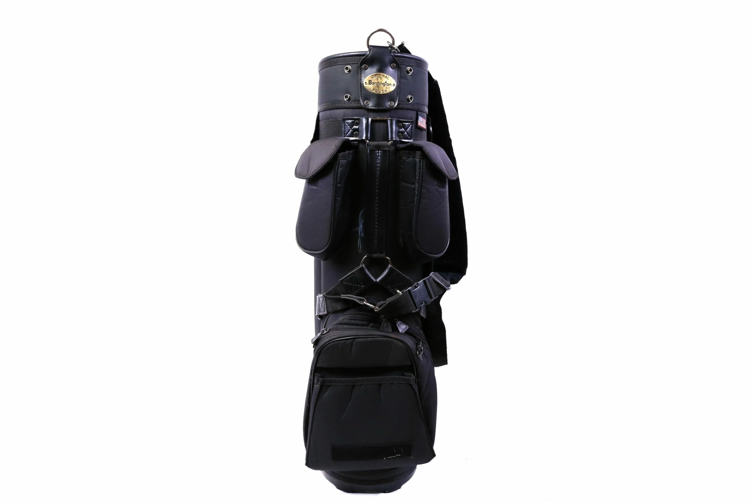Adams® Bennington Pouch Black Cart Bag 3-Divider 6-Pocket Shoulder Strap - Image 3