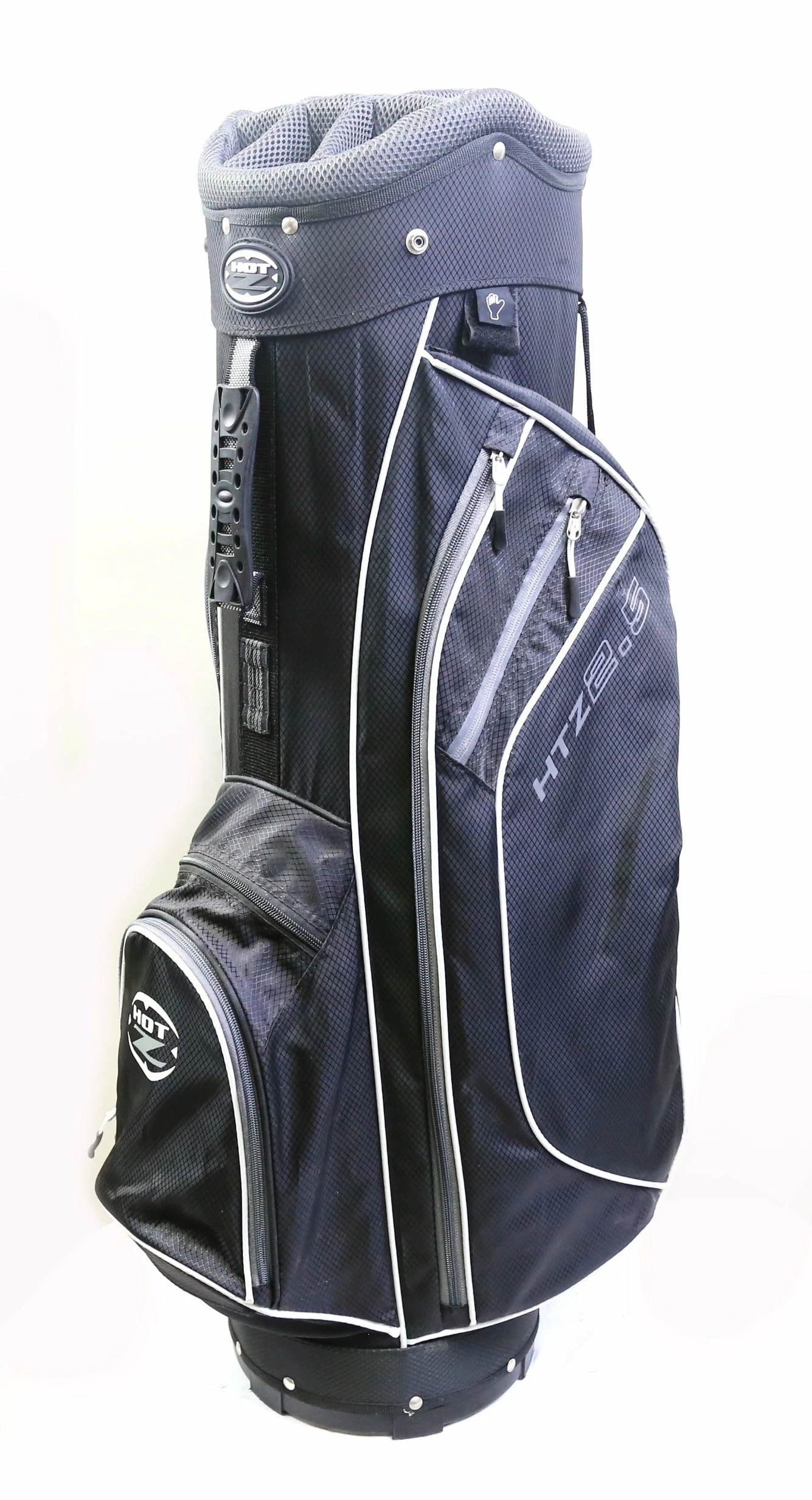 Hot Z HTZ 2.5 Black 14 Dividers 6 Pockets Cart Bag