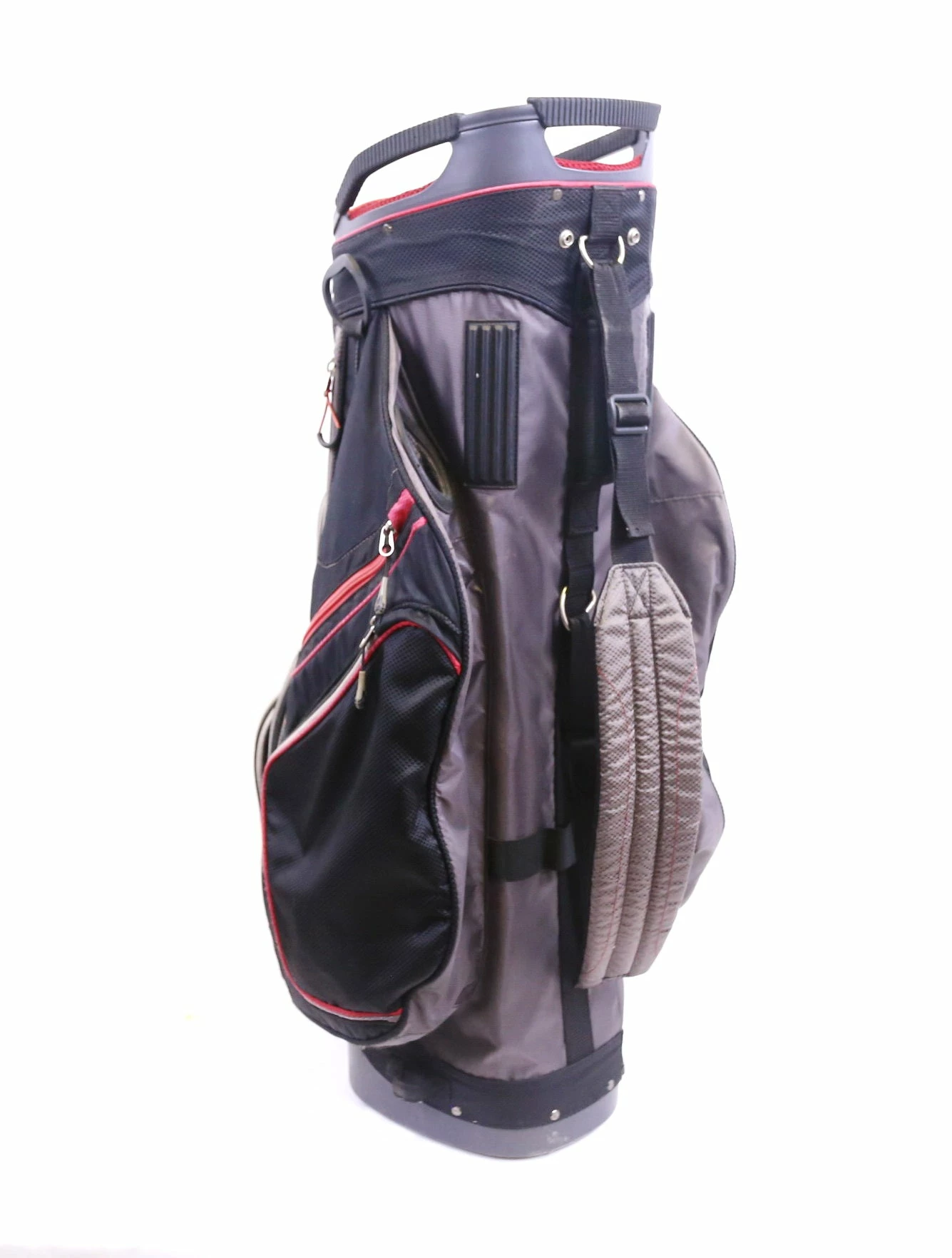 Sun Mountain Red & Black Cart Golf Bag 14 Way Divider - Image 5
