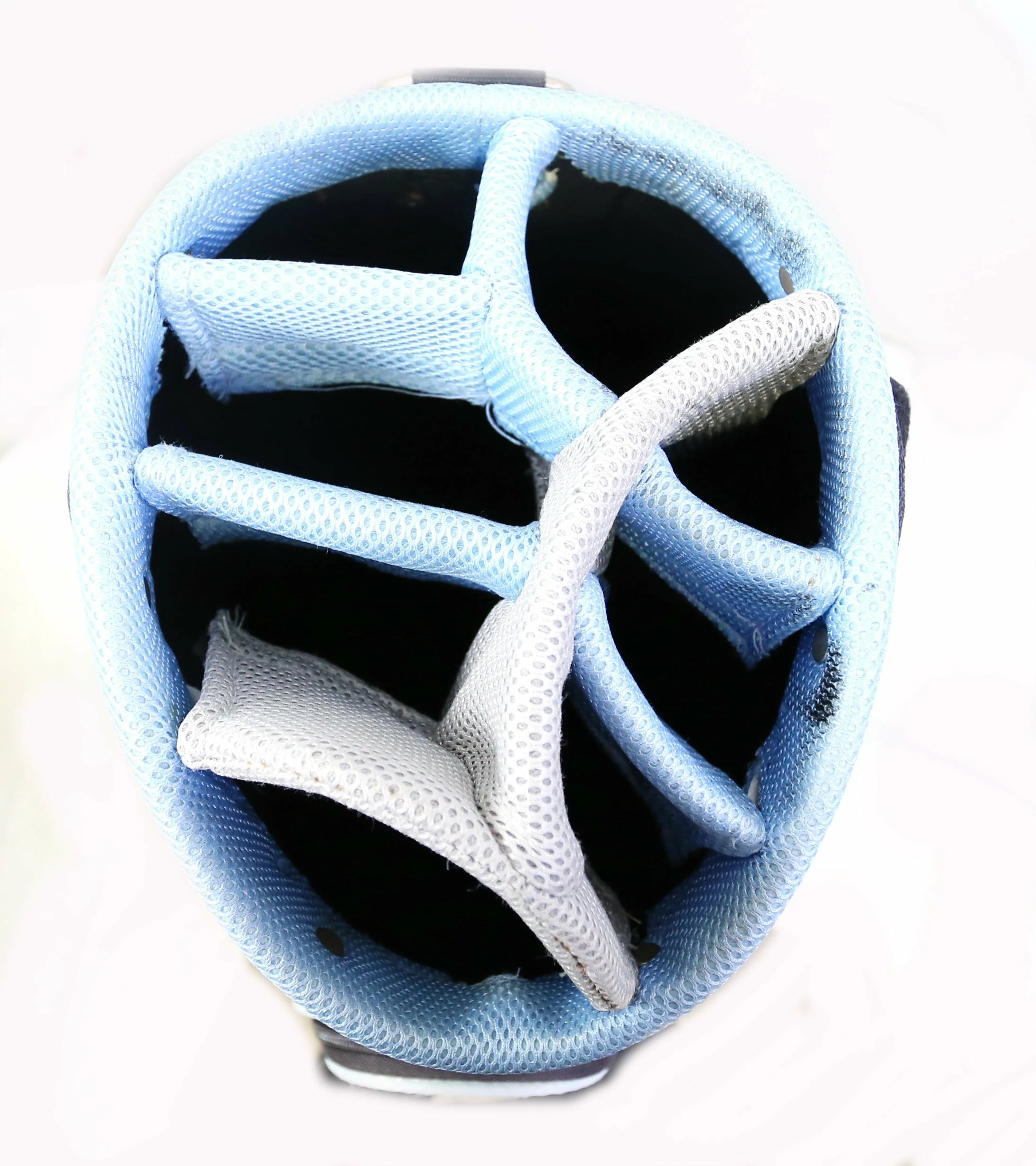 Aspire Ladies Blue/Black/Silver 8 Dividers 9 Pockets Cart Golf Bag - Image 9