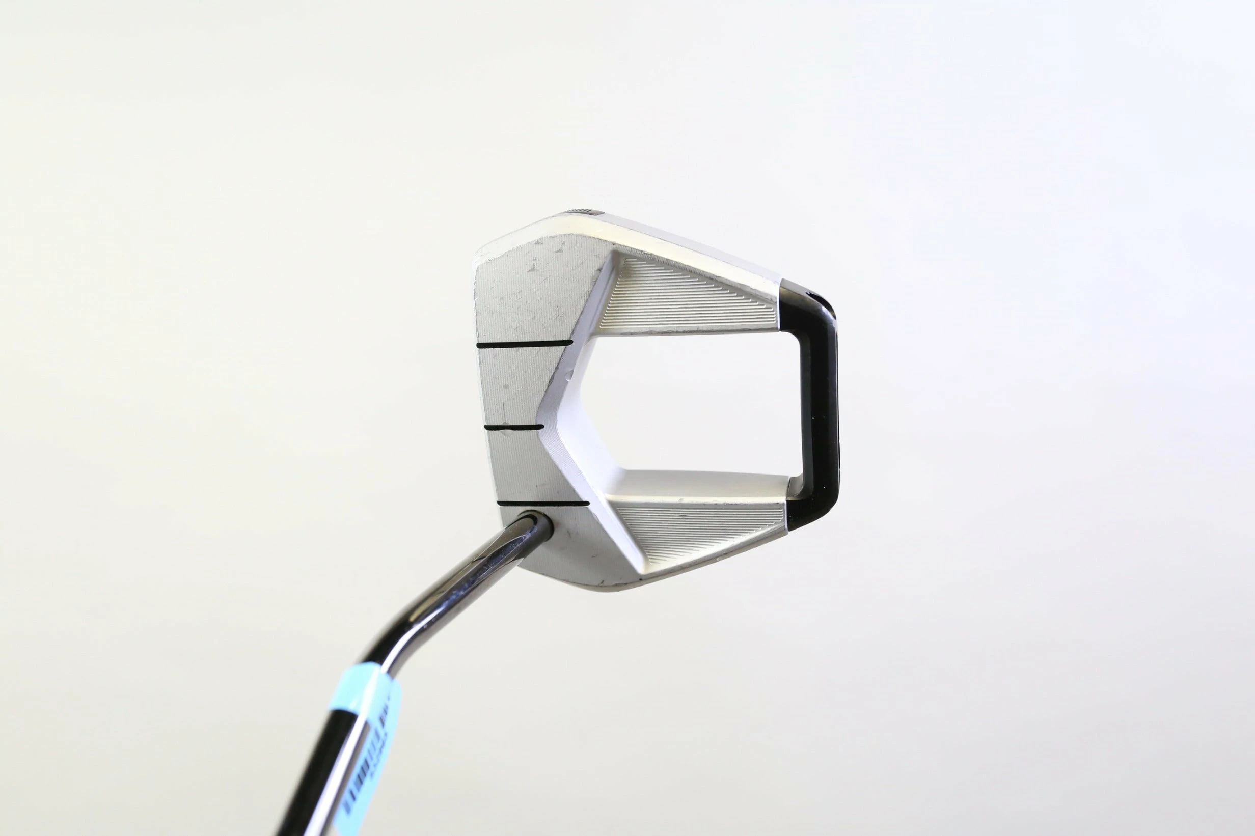 TaylorMade Spider S SB Platinum/White Putter RH 35 In Steel Shaft Winn Jumbo - Image 6