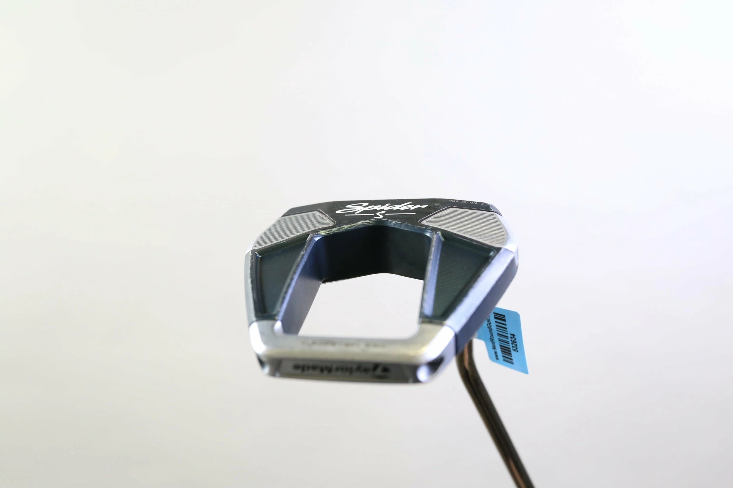 TaylorMade Spider S Navy Putter RH 34 In KBS Steel Shaft Pistol GTR 1.0 Grip
