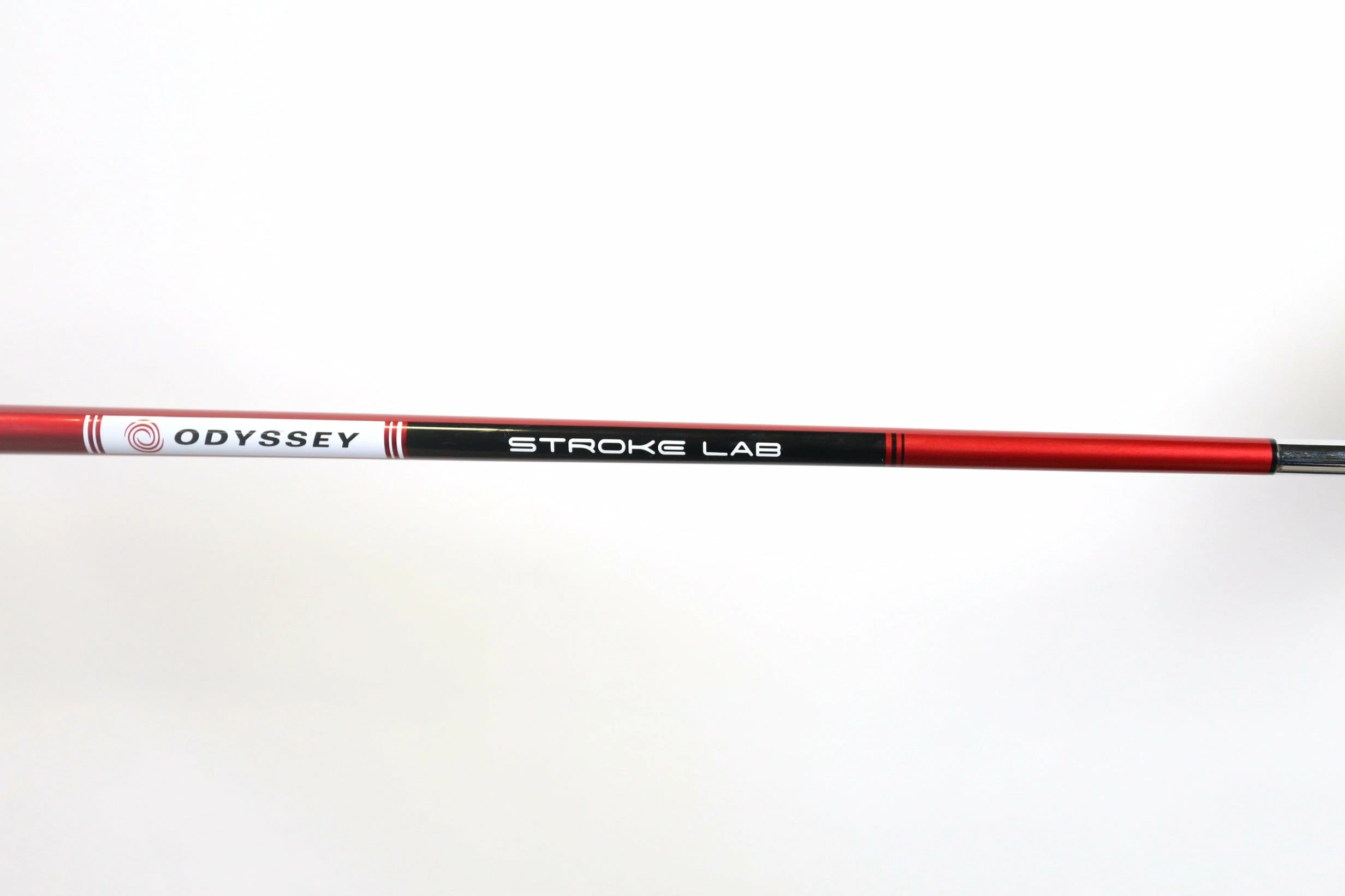 Odyssey Eleven Tour Lined DB Red Stroke Lab Putter RH 35 In Graphite/Steel Shaft - Image 9