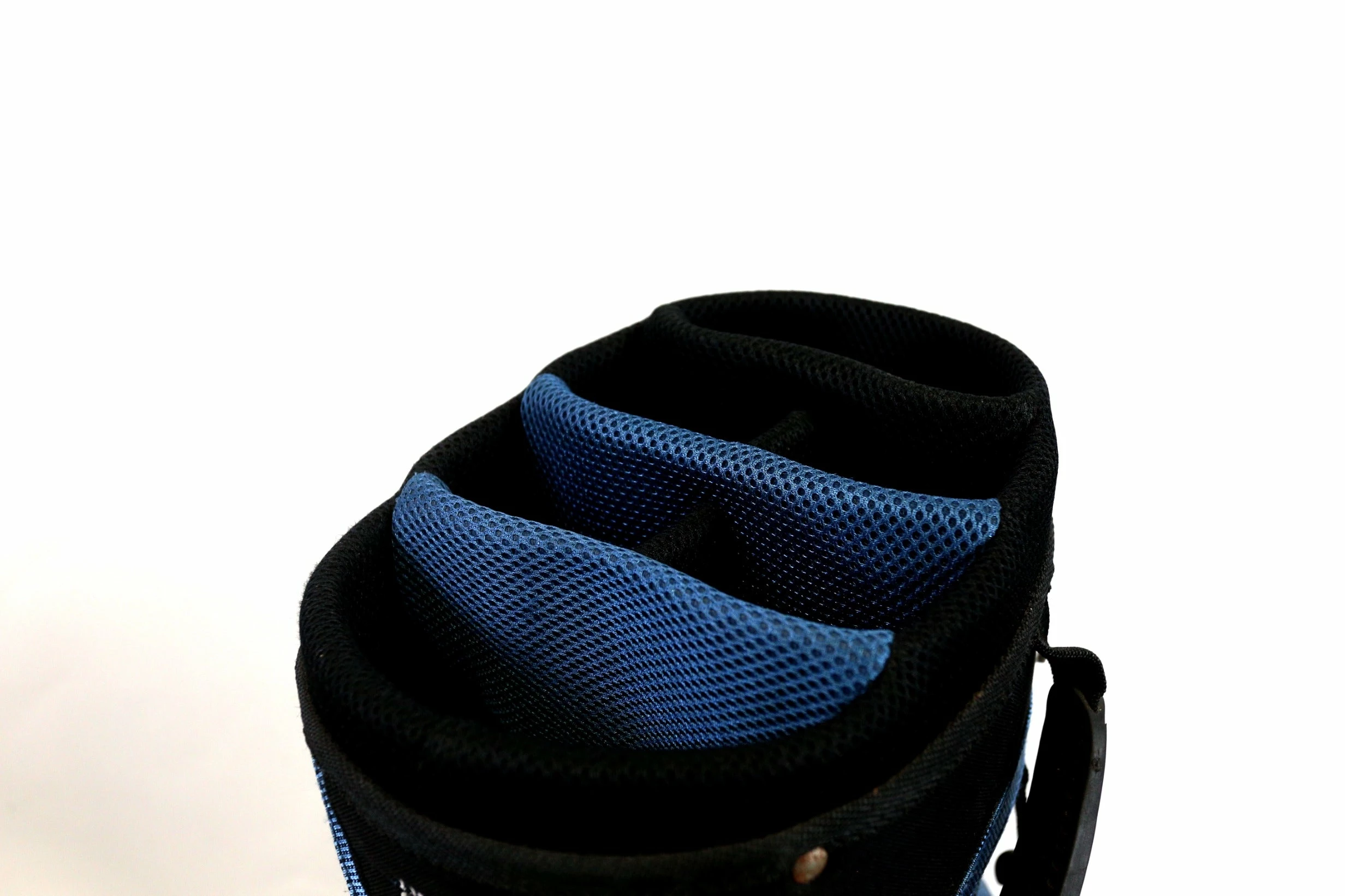 Tiger Shark Blue/Black Cart Bag 6-Dividers 9-Pockets Shoulder Strap - Image 5