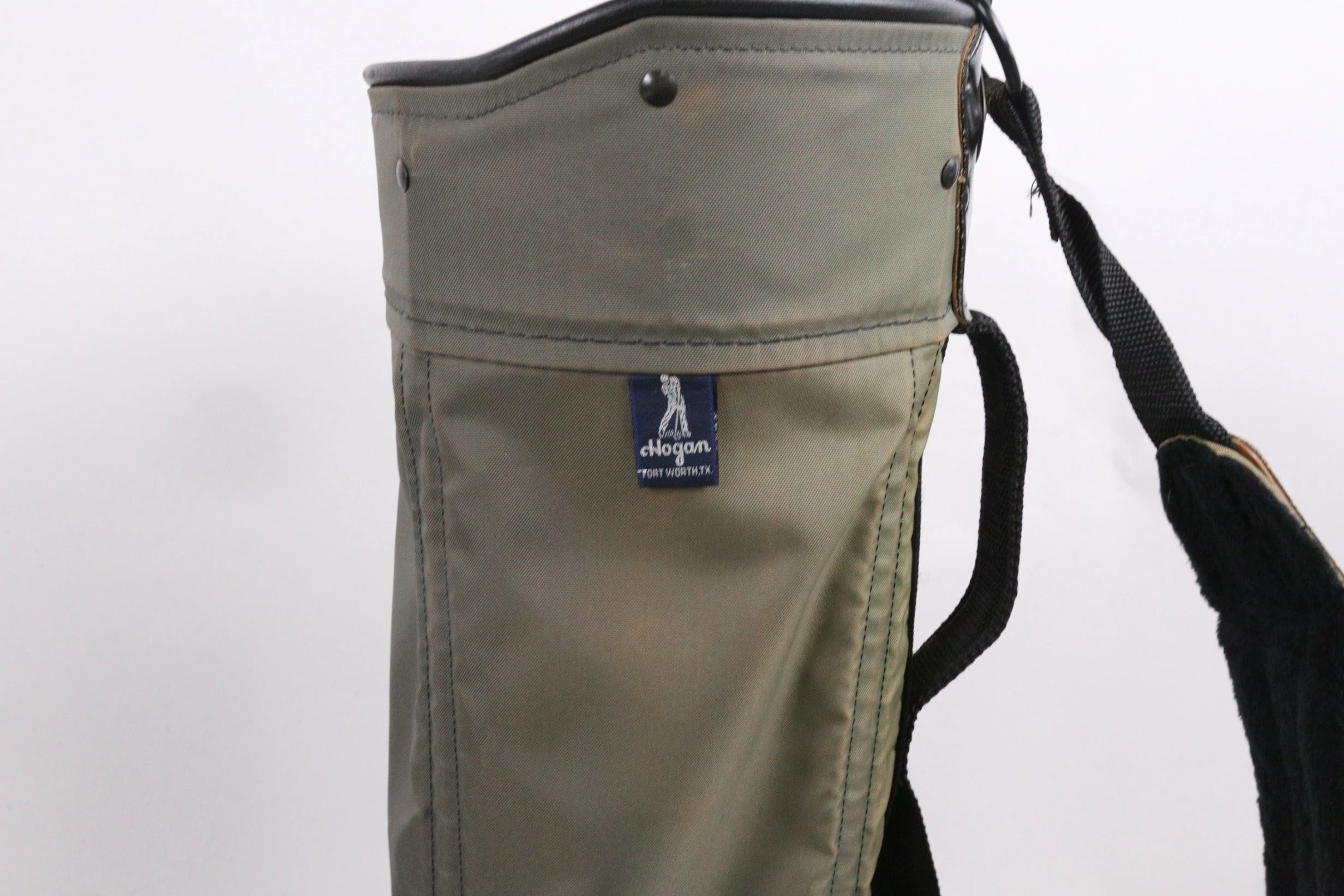 Hogan Carry Golf Bag 3 Dividers 2 Pockets Shoulder Strap - Image 7