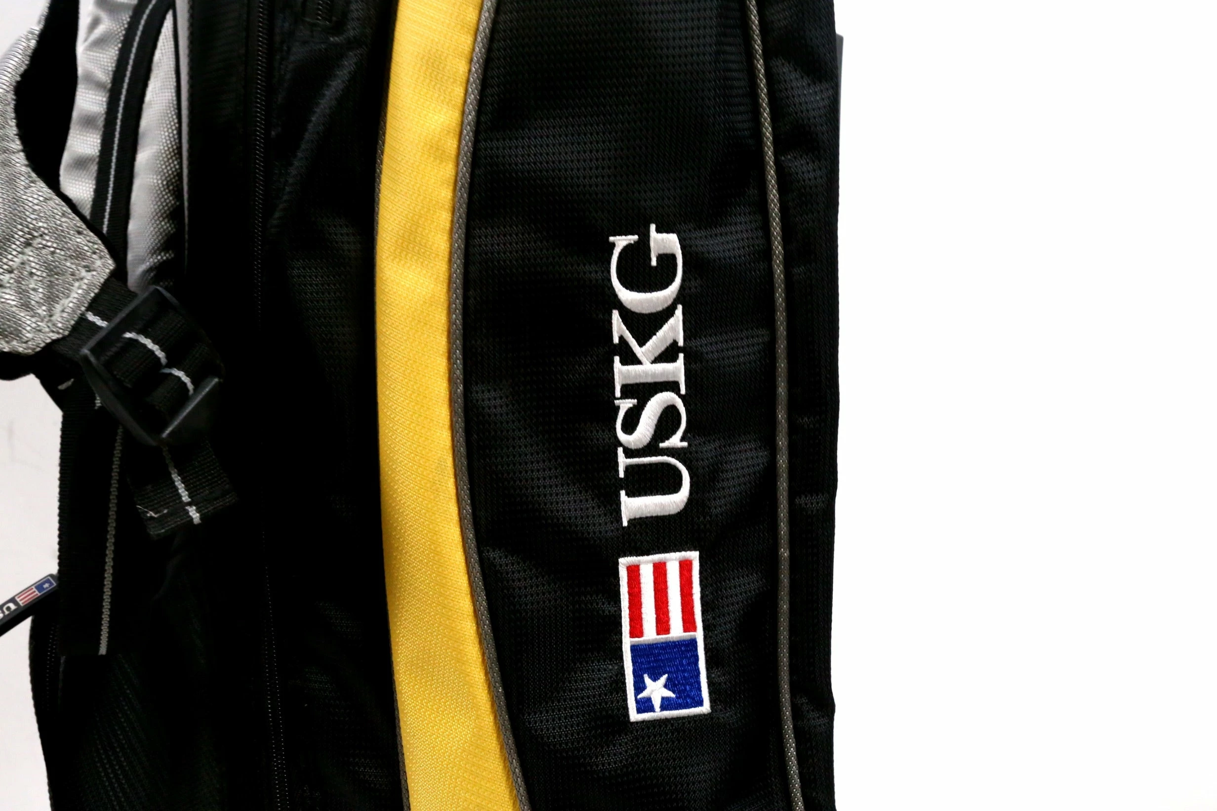 USKG Black/Grey Stand Bag 4-Dividers 4-Pockets Shoudler Strap - Image 7