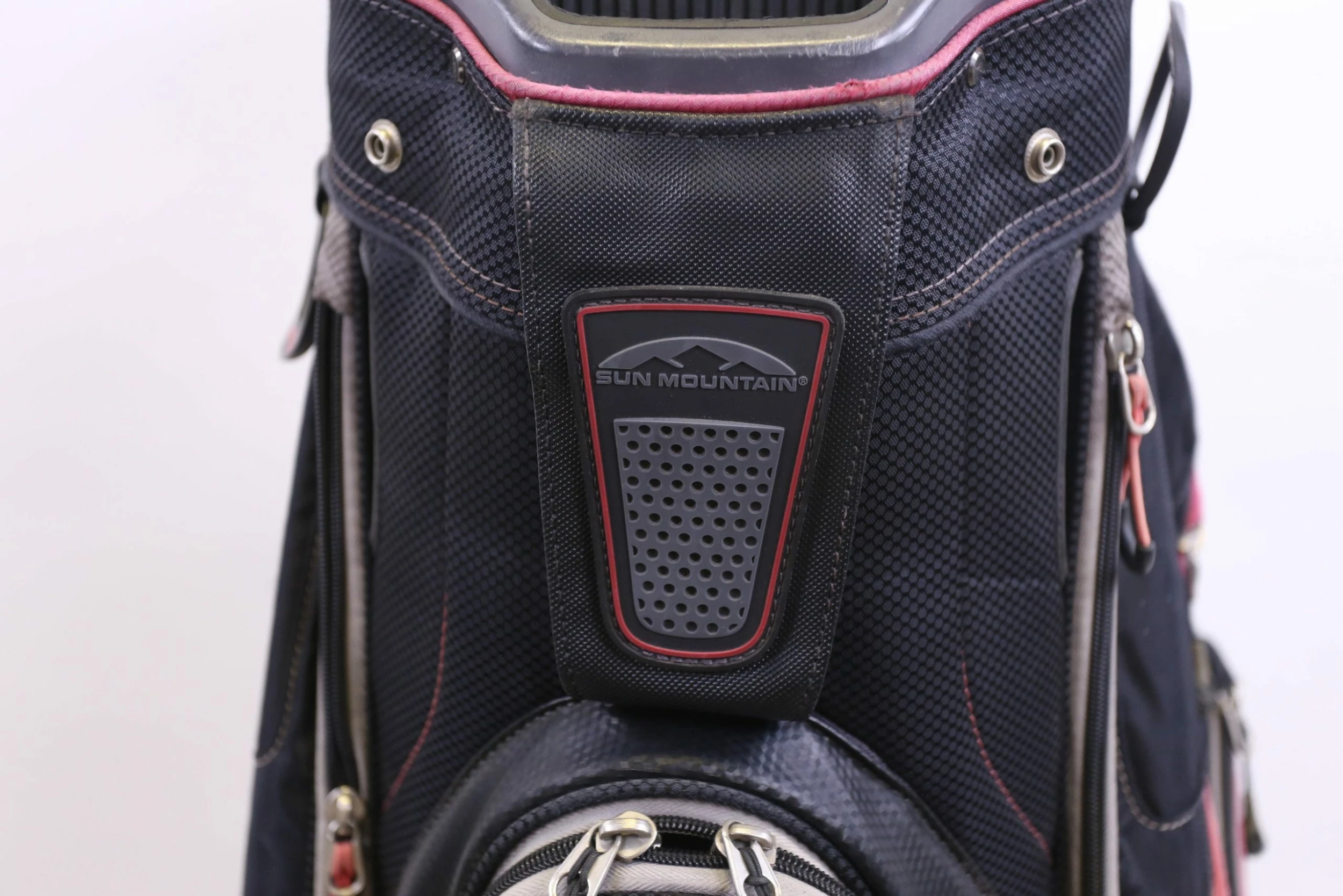 Sun Mountain Red & Black Cart Golf Bag 14 Way Divider - Image 8