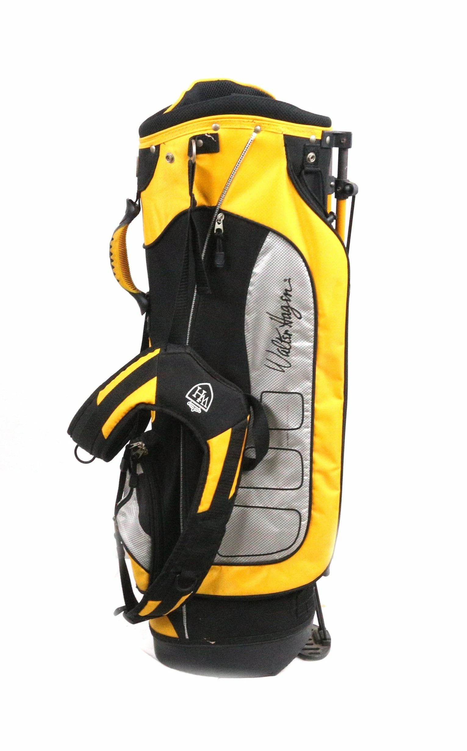 Walter Hagen Stand Golf Bag 8 Dividers 4 Pockets Shoulder Strap - Image 6