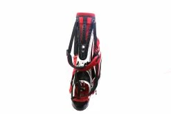Datrek DG Red/White Stand Bag 4-Divider 6-Pockets Shoulder Strap