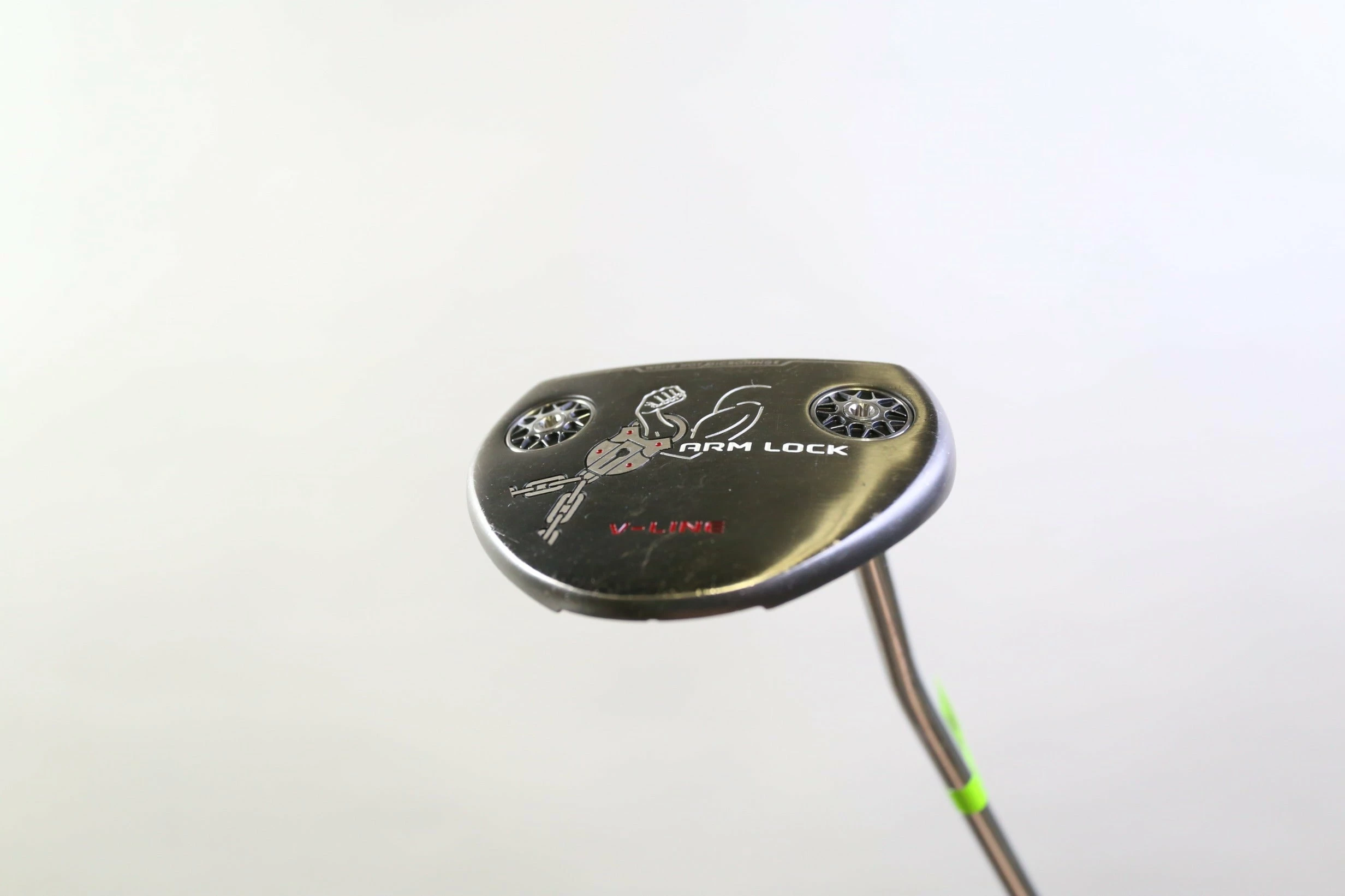 Odyssey Arm Lock V-Line Putter RH 35.5 In Steel Shaft Oncourse Grip Mallet