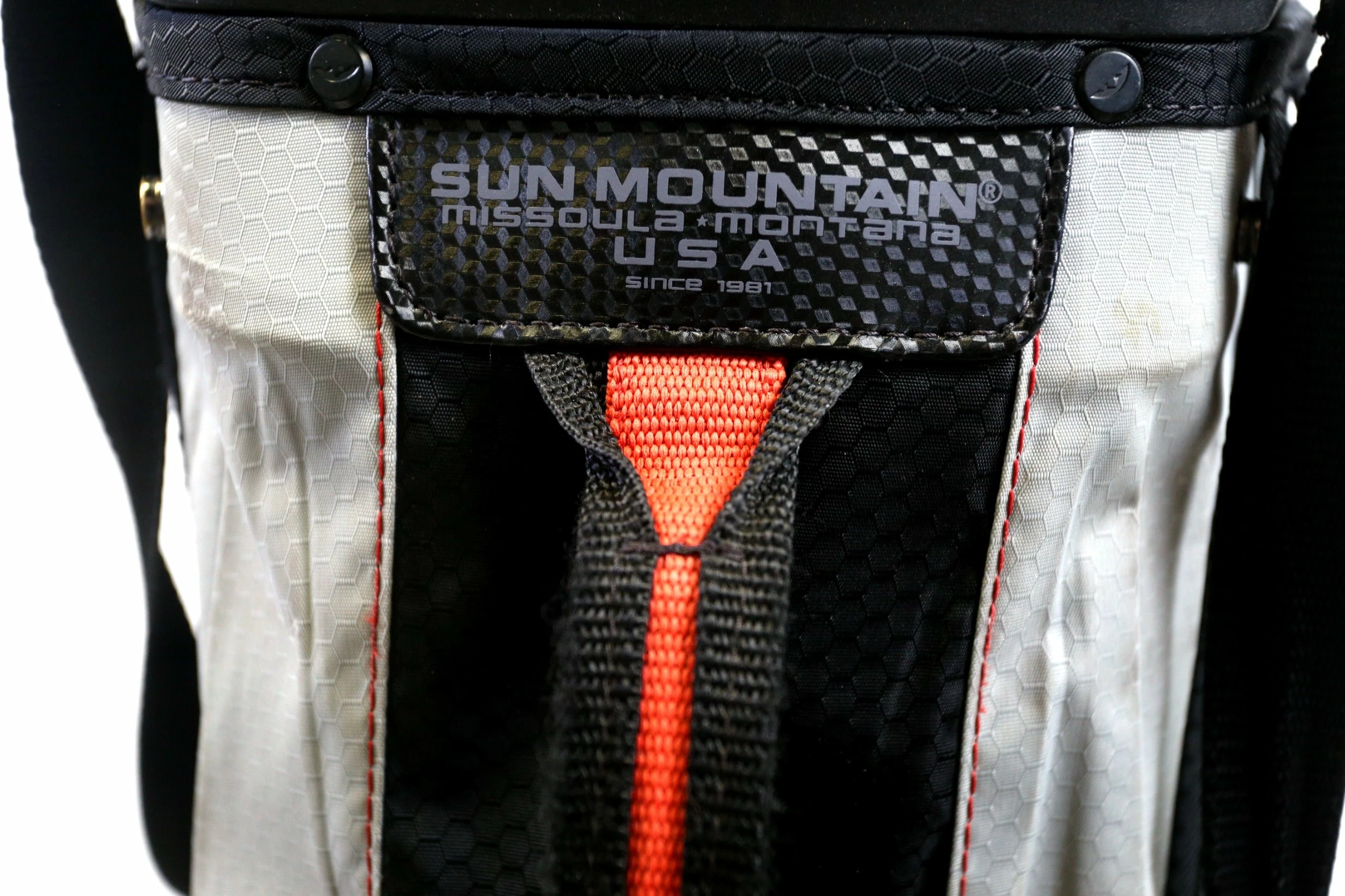 Sun Mountain Grey/Red/Black 4-Dividers 5-Pockets Stand Bag - Image 6