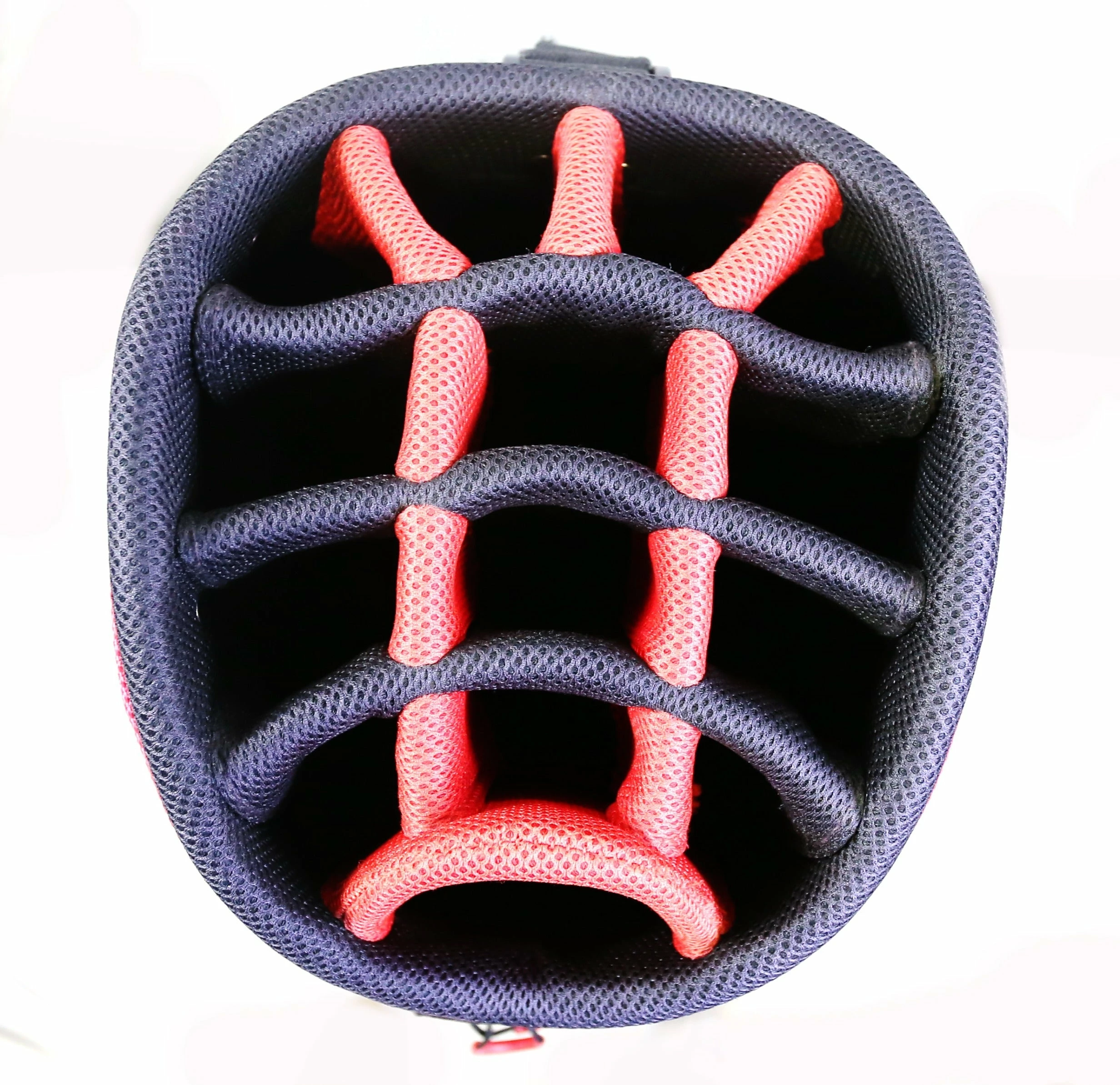 Puma Black/Red Stand Golf Bag 14 Dividers 7 Pockets Shoulder Strap - Image 9