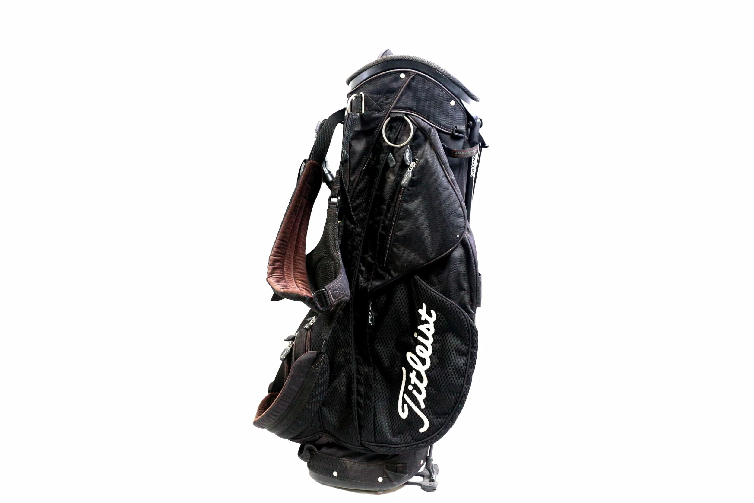 Titleist Black Stand Bag 6-Dividers 8-Pockets Shoulder Strap - Image 4