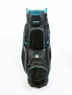 Datrek Black/Blue Cart Bag 14 Dividers 7 Pockets Shoulder Strap