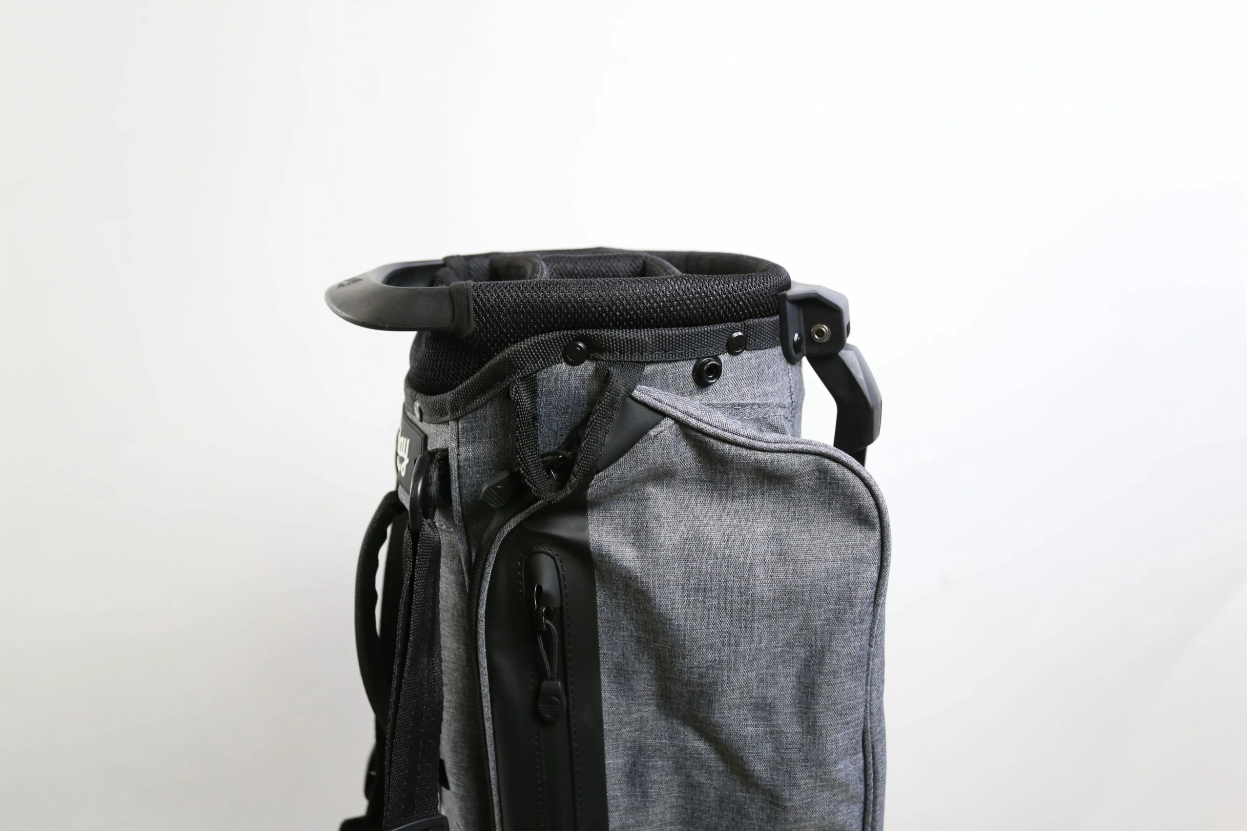 Acropolis Golf Sunday Golf Stand Bag Grey/Black 4 Dividers 4 Pockets Shoulder Strap - Image 8