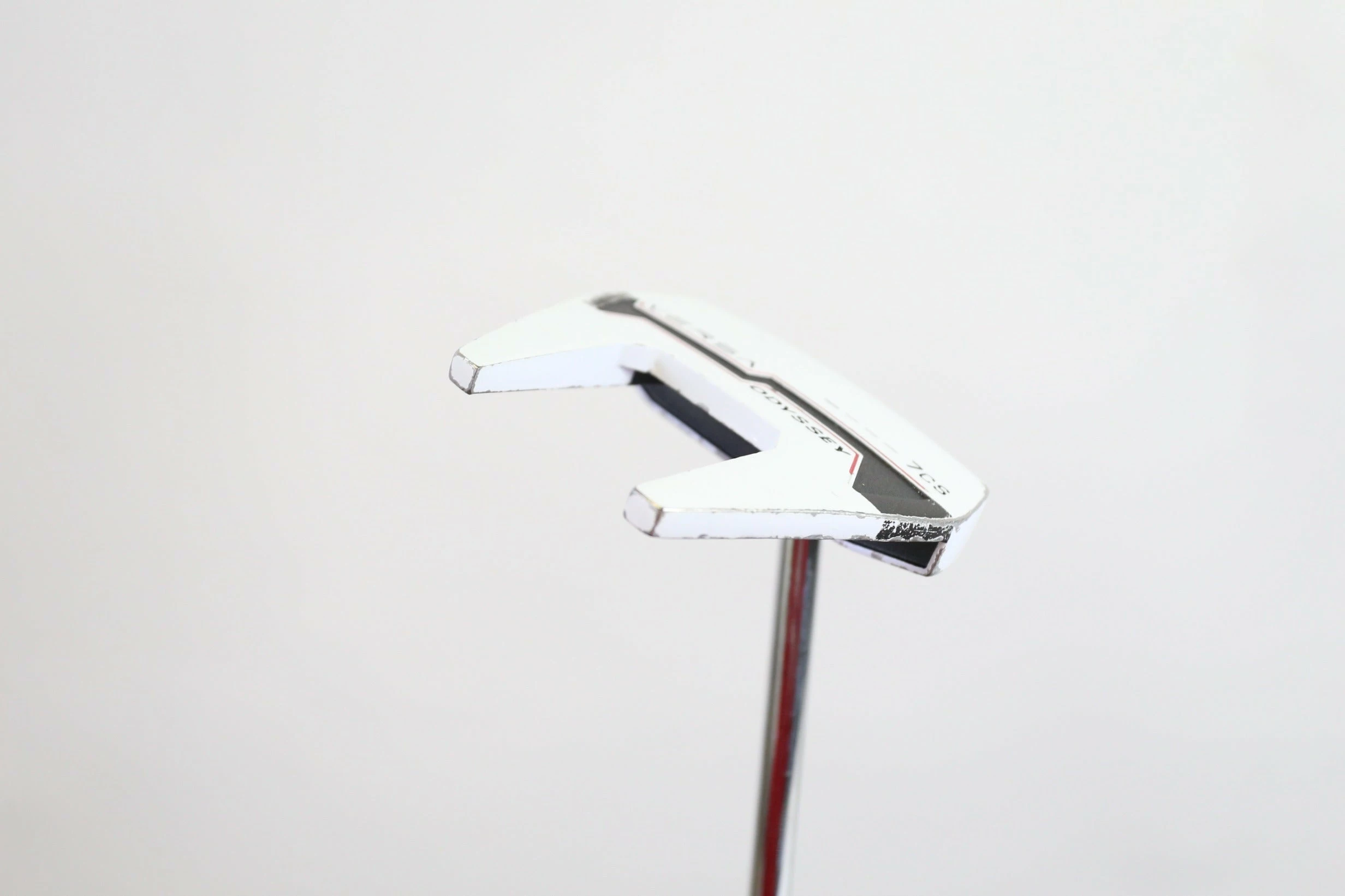Odyssey Versa #7CS White Putter RH 35 In TaylorMade Steel Shaft - Image 3