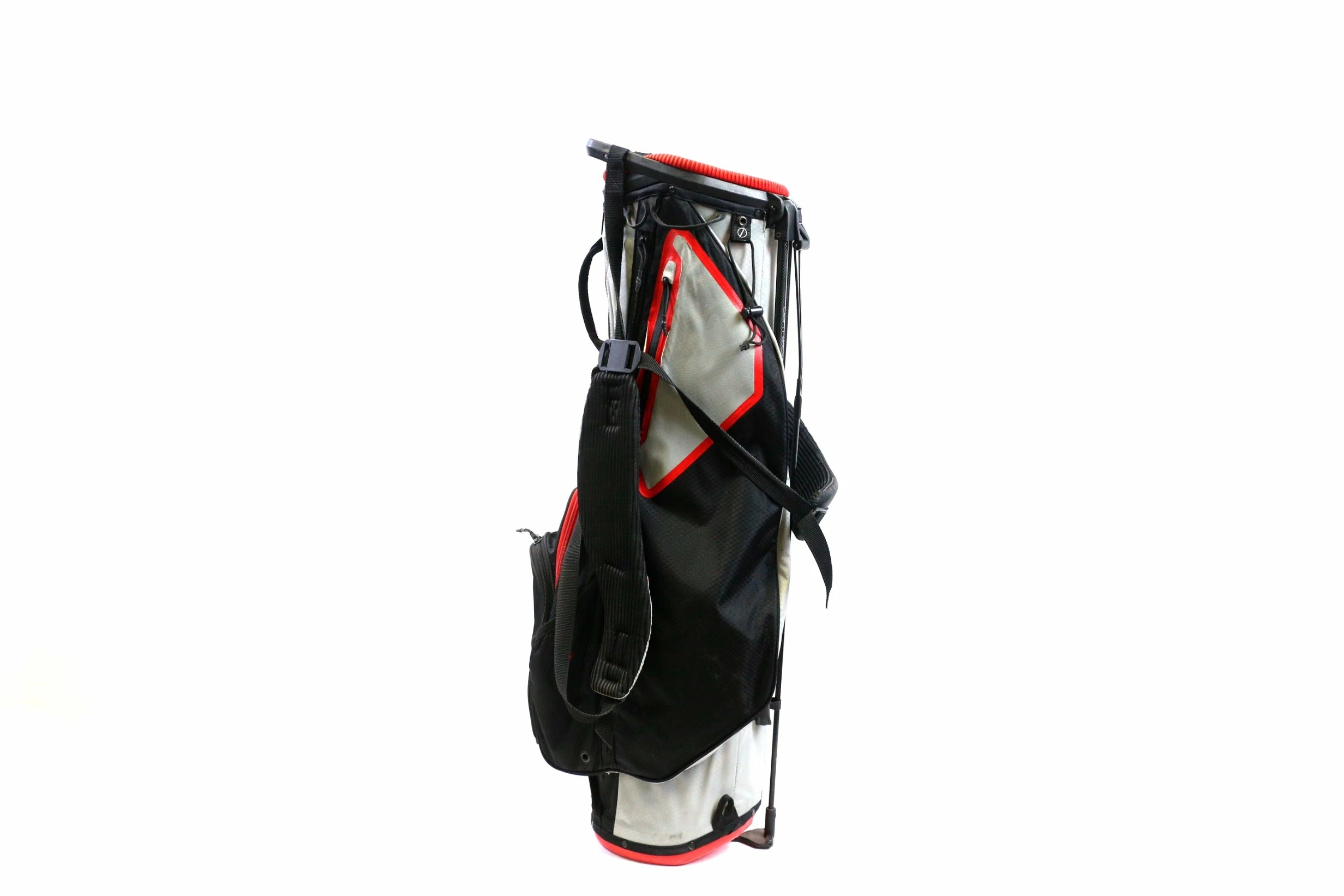 Sun Mountain Grey/Red/Black 4-Dividers 5-Pockets Stand Bag - Image 4
