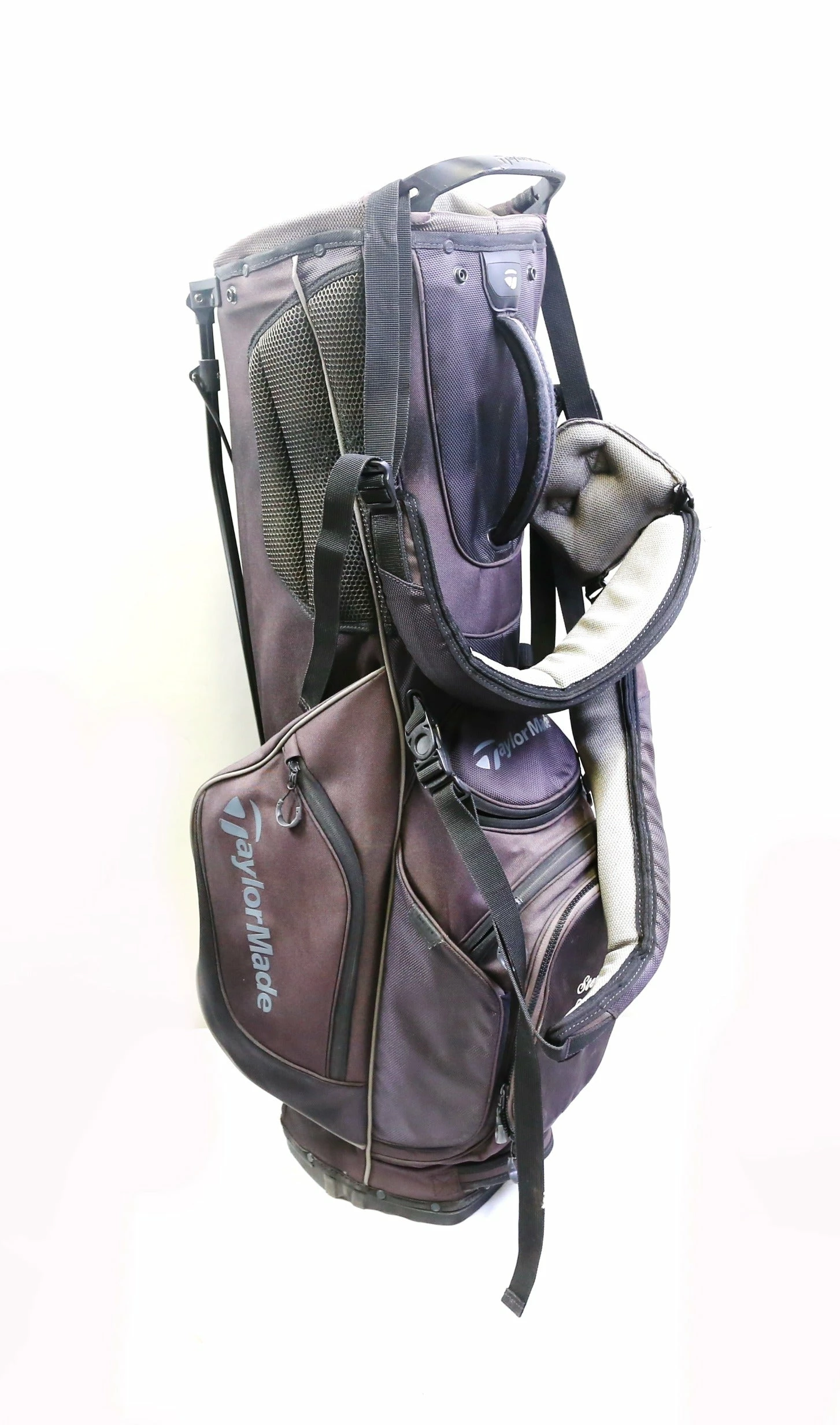 TaylorMade Stand Golf Bag 14 Dividers 7 Pockets Shoulder Strap - Image 5