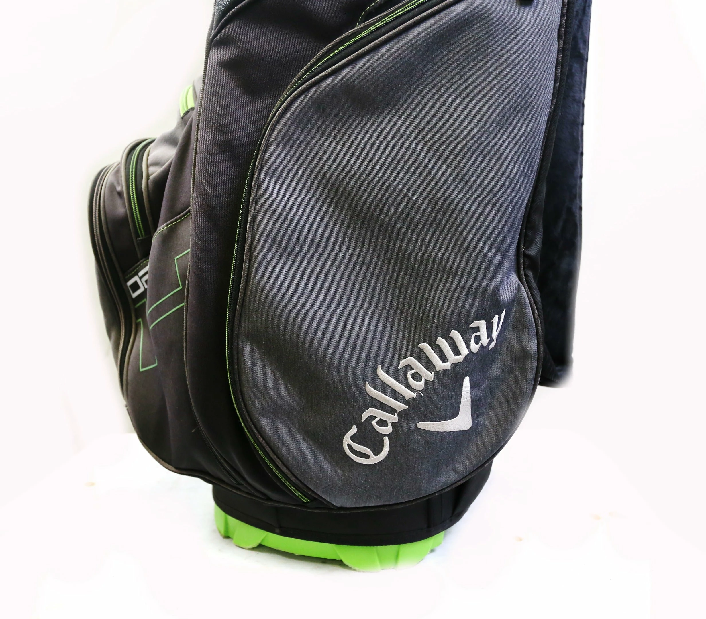 Callaway Org 14 Way 9 Pocket Green/Charcoal/Black Cart Bag - Image 7