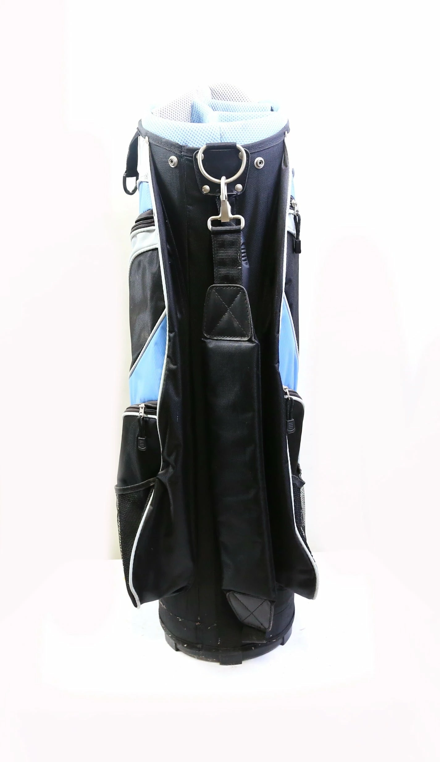 Aspire Ladies Blue/Black/Silver 8 Dividers 9 Pockets Cart Golf Bag - Image 4