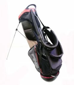 Ping E2 Black And Red Hoofer 5 Way 8 Pocket Stand Bag