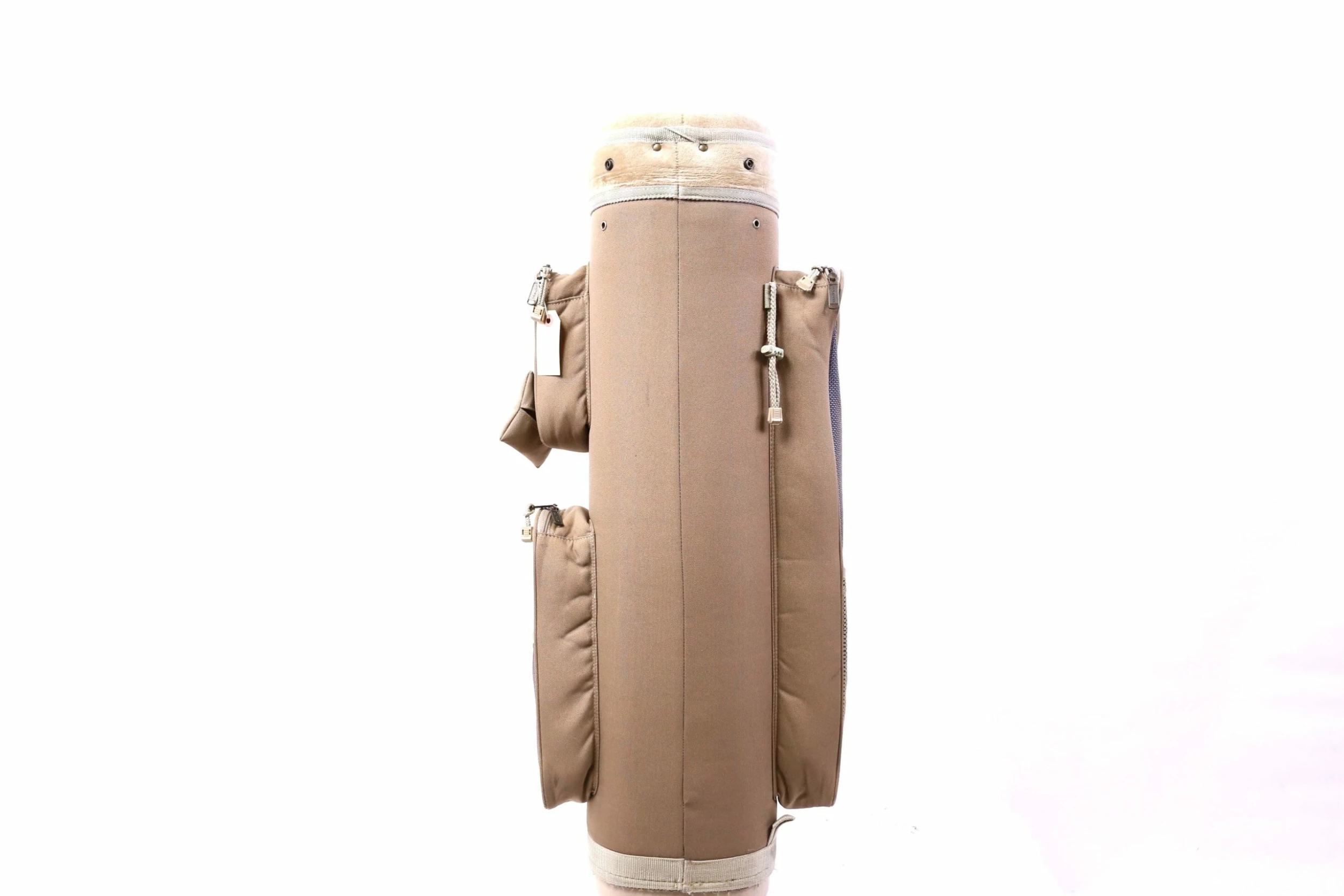 Datrek Mist 2001 Beige/Lavender Cart Bag 4-Divider 4-Pocket Shoulder Strap - Image 3