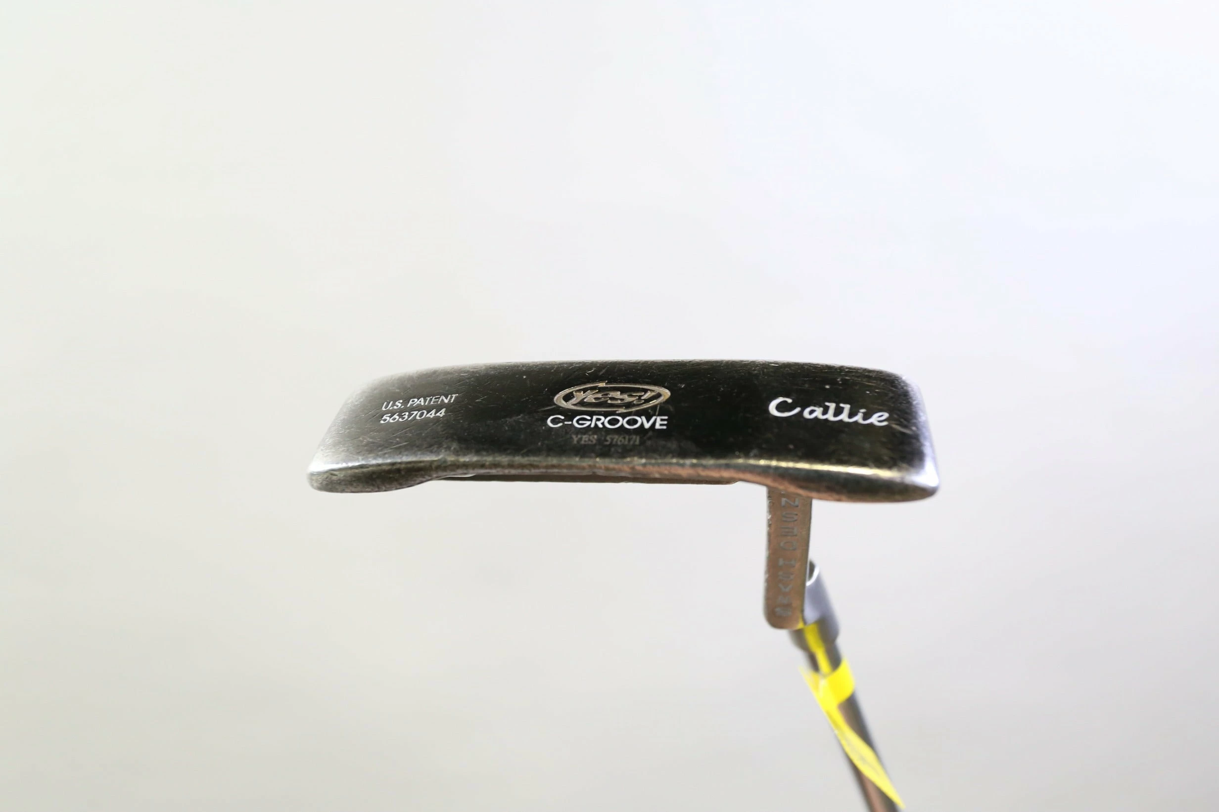 Yes! Callie Putter RH 34.5 In Steel Shaft 2 Thumb Grip Blade