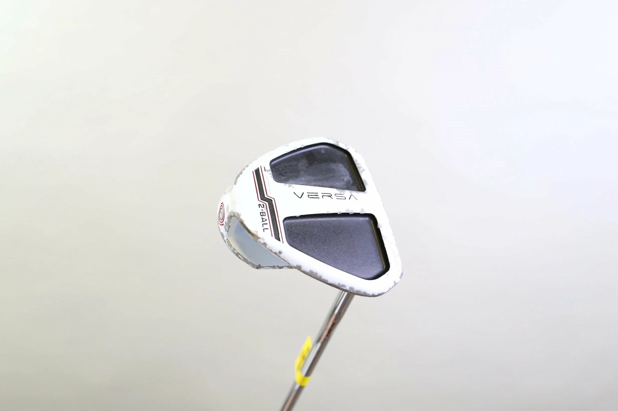 Odyssey Versa 2-Ball White Putter RH 35 In Steel Shaft Oncourse Grip Mallet