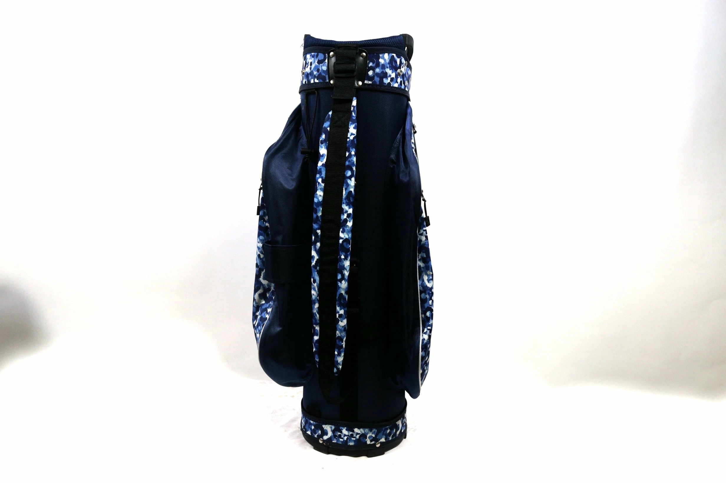 GloveIt Blue/White Cart Bag 14-Dividers 9-Pockets Shoulder Strap - Image 3