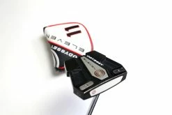 Odyssey Eleven Tour Lined CS Red Stroke Lab PSTL Putter RH 34 In Graphite/Steel