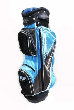 Tour Edge Bazooka 370 Cart Golf Bag 7 Dividers 6 Pockets Rain Cover