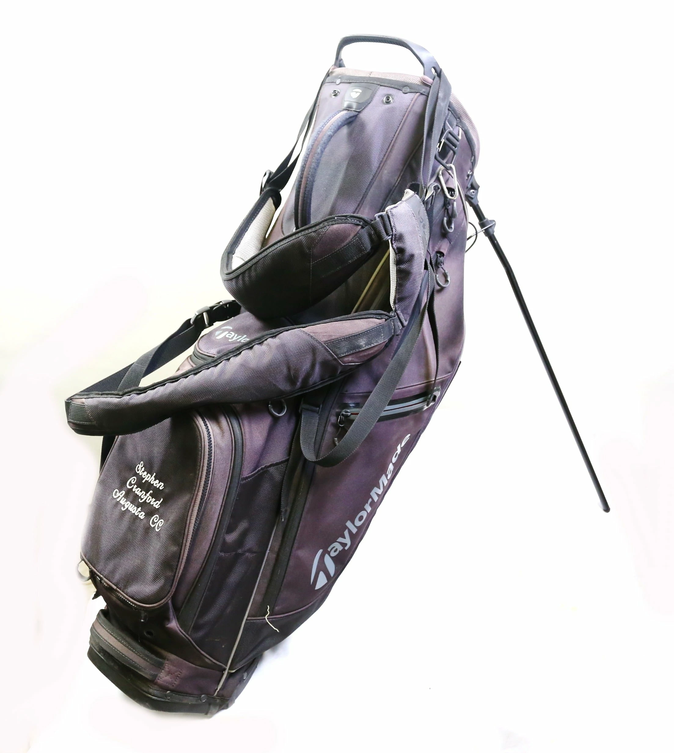 TaylorMade Stand Golf Bag 14 Dividers 7 Pockets Shoulder Strap - Image 2