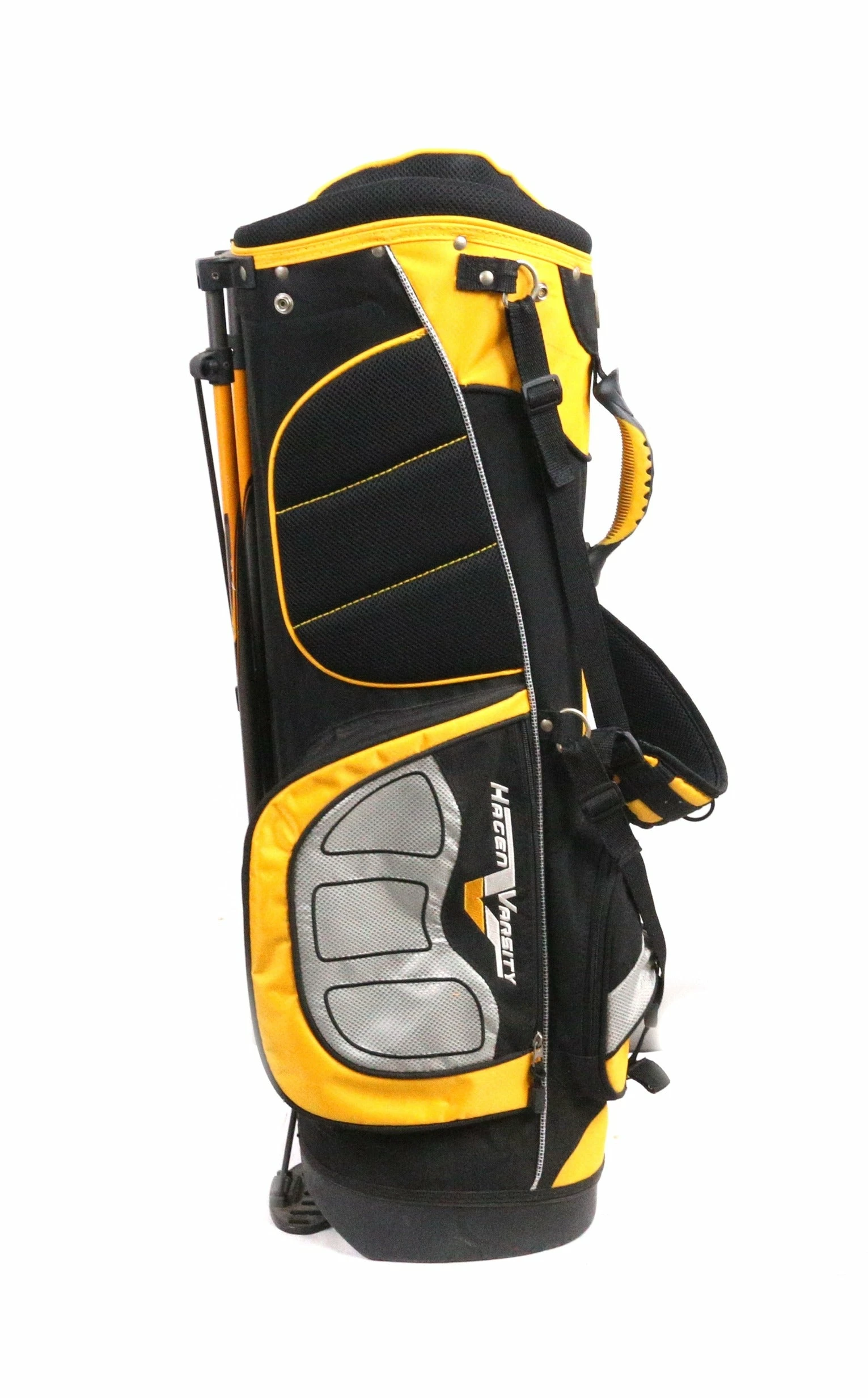 Walter Hagen Stand Golf Bag 8 Dividers 4 Pockets Shoulder Strap - Image 4