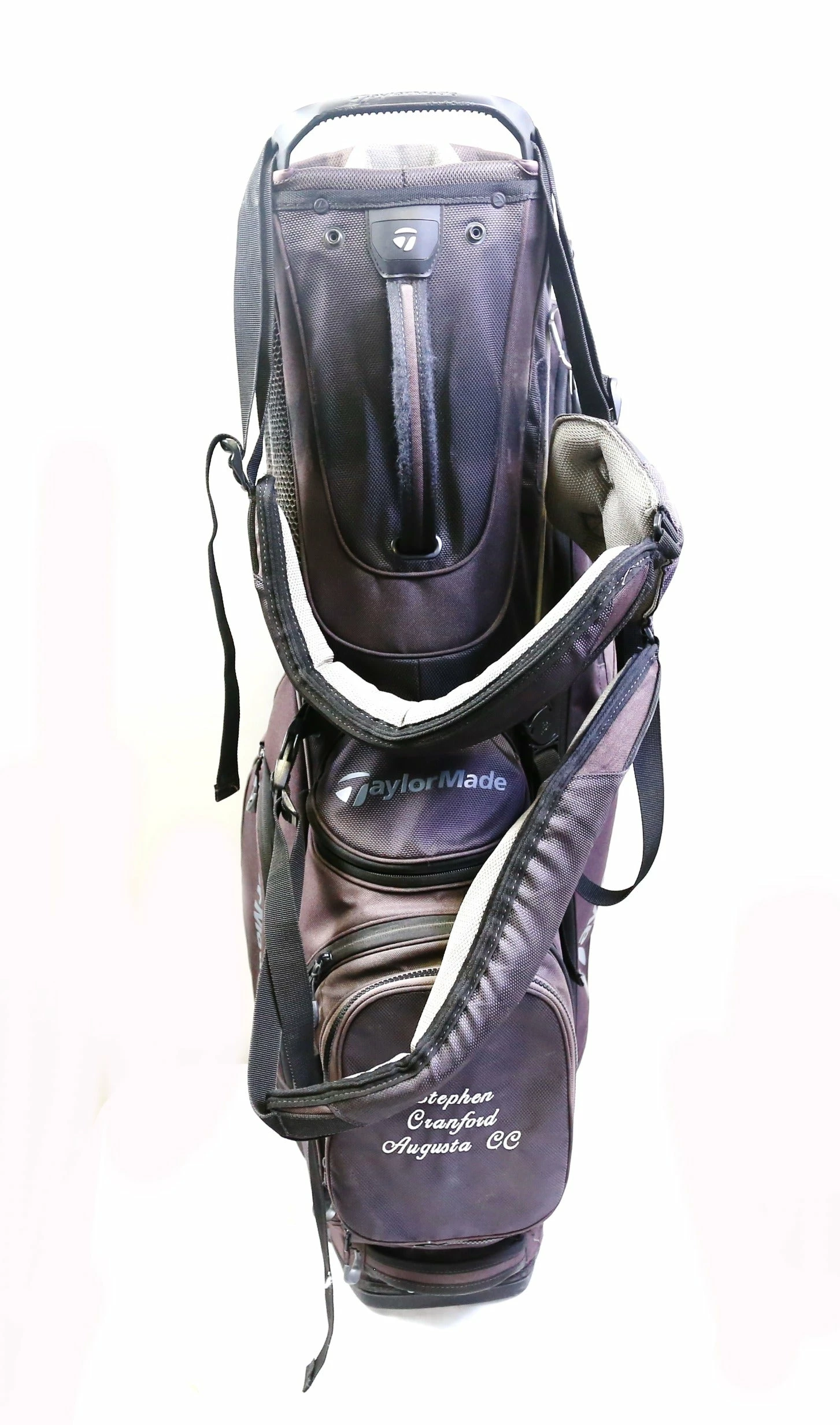 TaylorMade Stand Golf Bag 14 Dividers 7 Pockets Shoulder Strap - Image 3