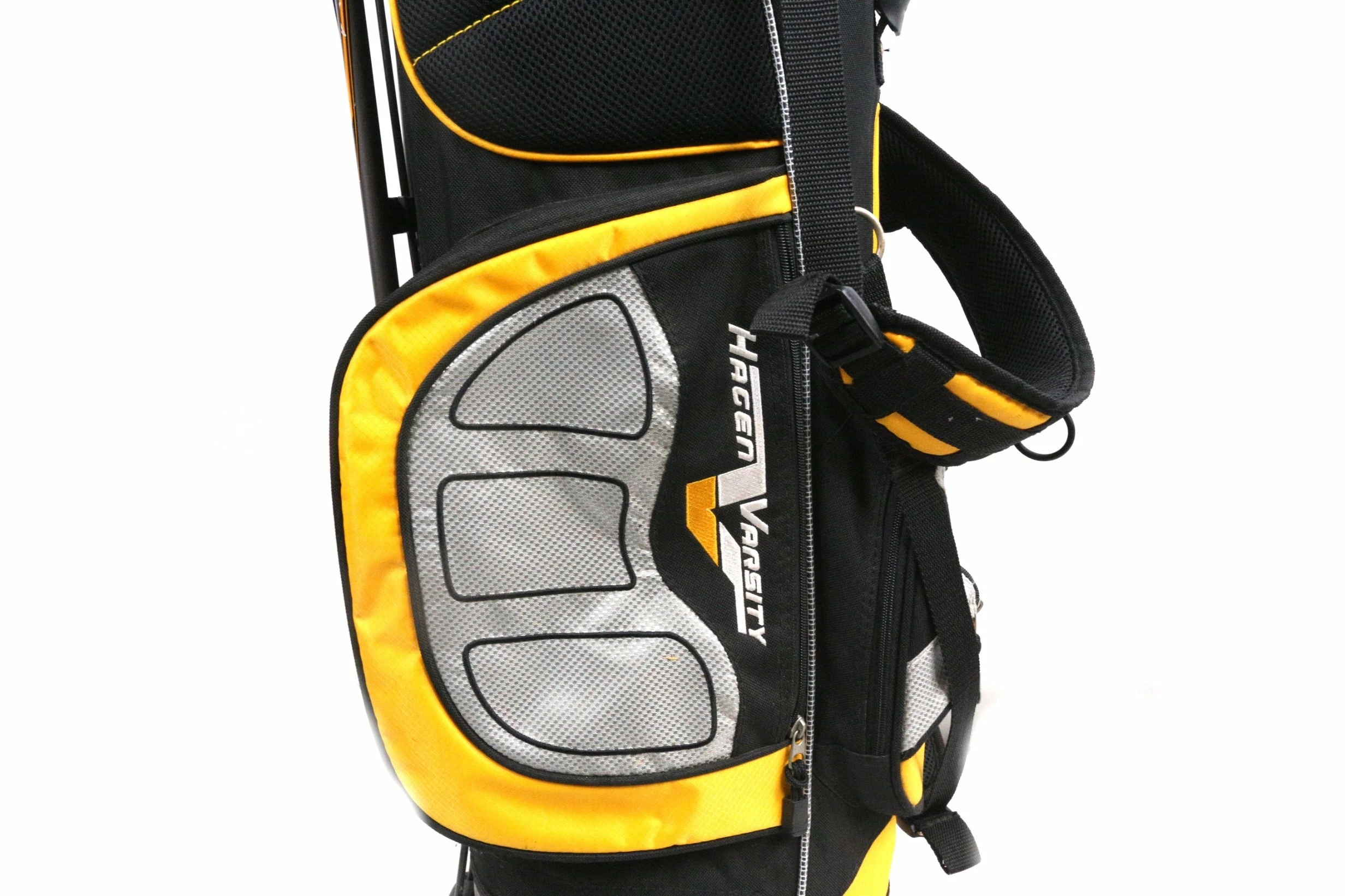 Walter Hagen Stand Golf Bag 8 Dividers 4 Pockets Shoulder Strap - Image 8