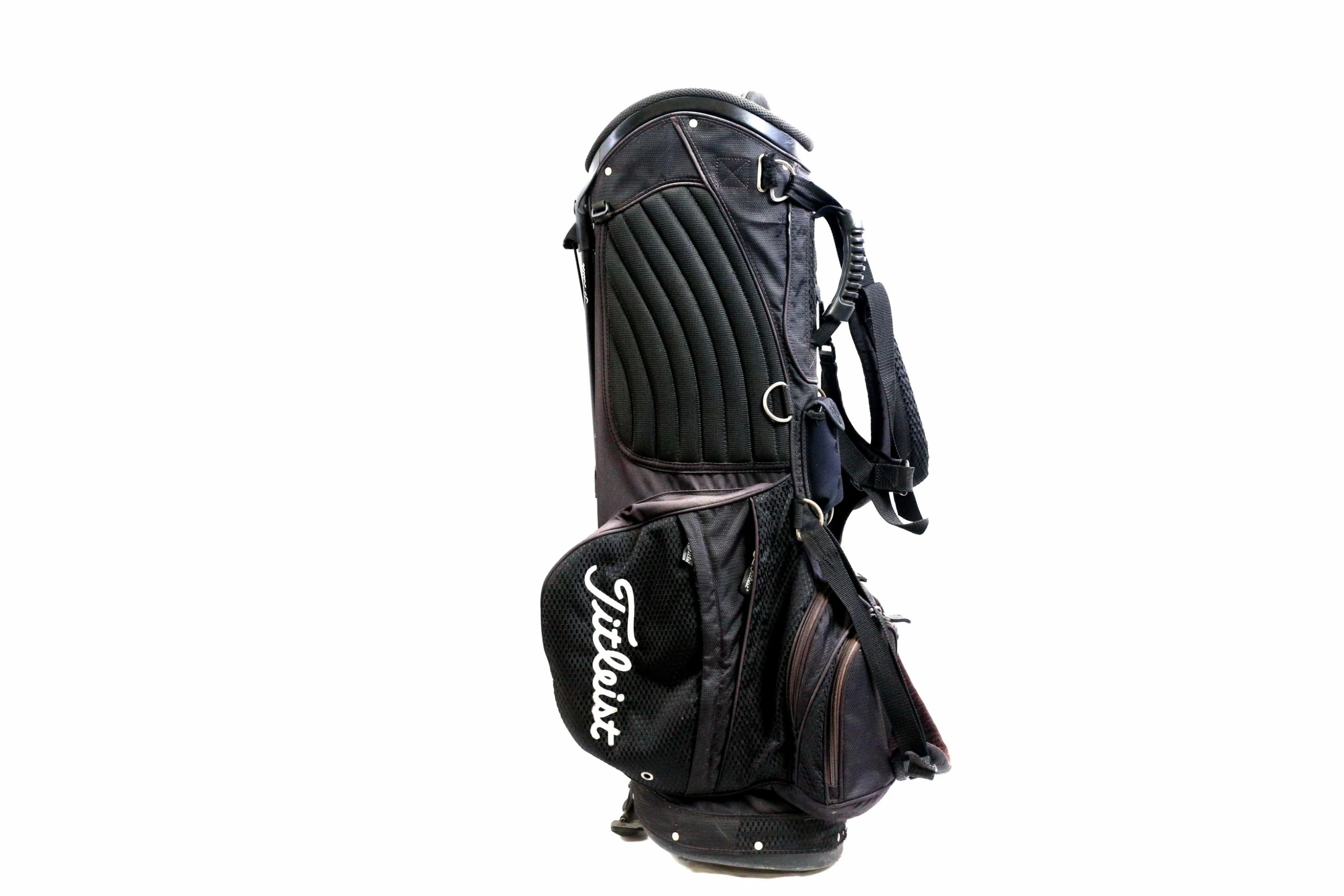 Titleist Black Stand Bag 6-Dividers 8-Pockets Shoulder Strap - Image 2