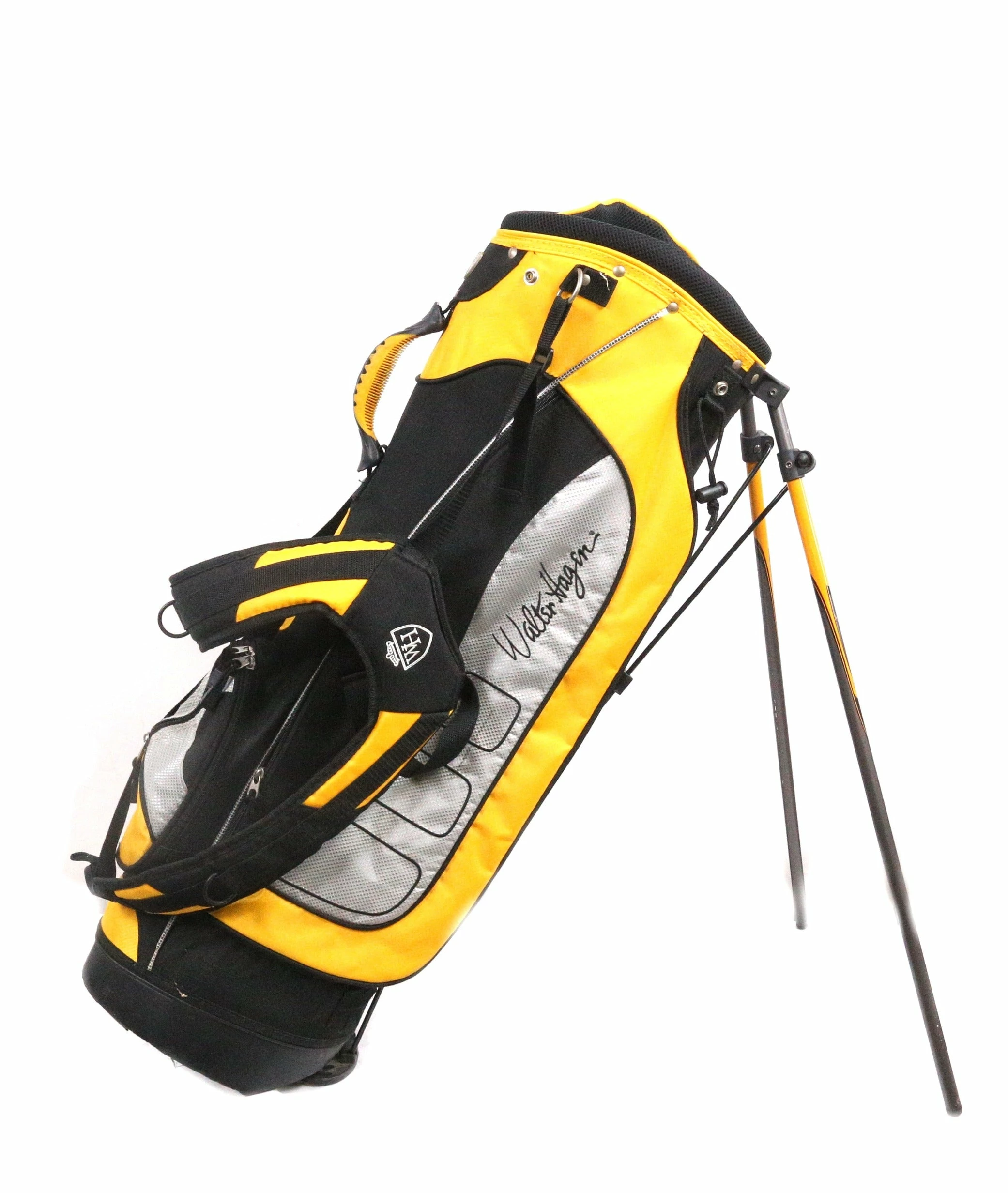 Walter Hagen Stand Golf Bag 8 Dividers 4 Pockets Shoulder Strap - Image 2