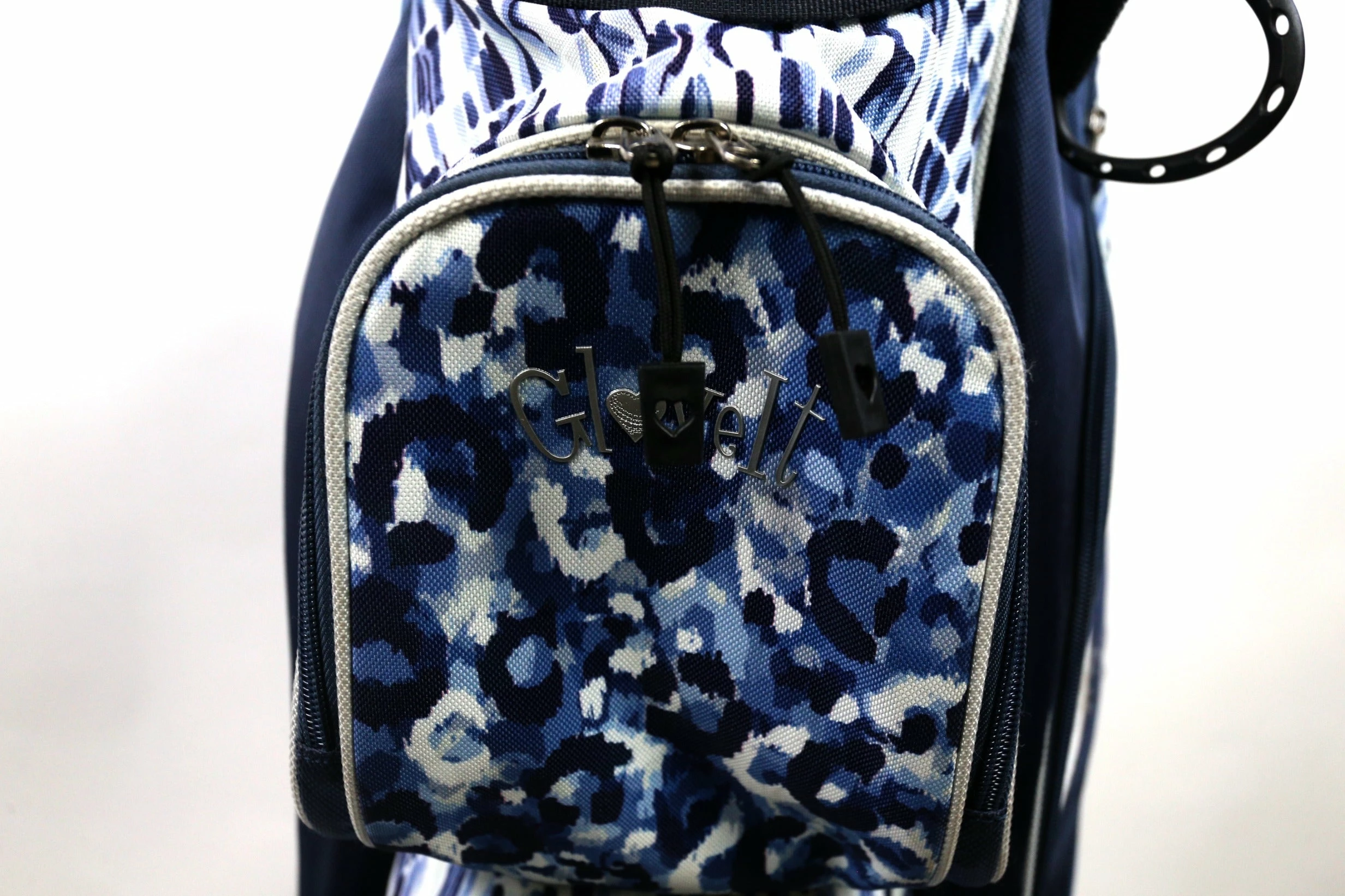 GloveIt Blue/White Cart Bag 14-Dividers 9-Pockets Shoulder Strap - Image 6