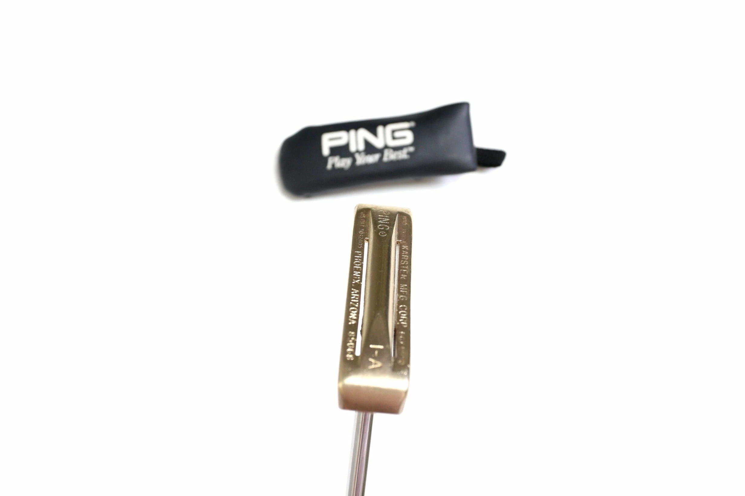 Ping 1-A Putter 34 In Steel Shaft Golf Pride Pistol Grip