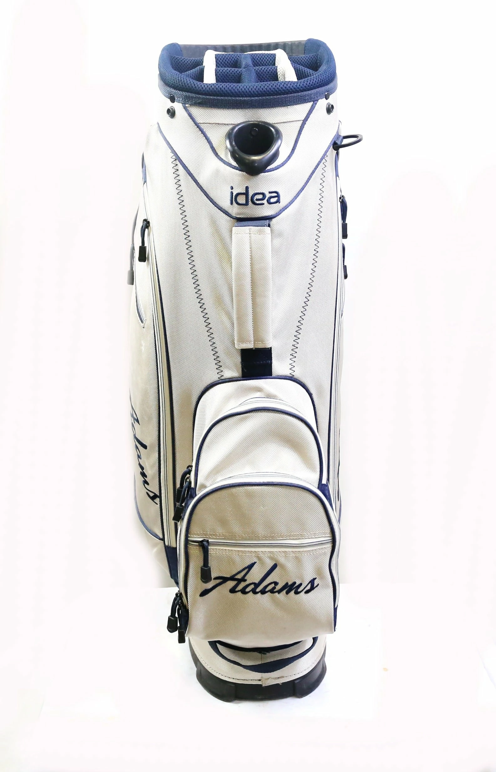 Adams® Adams Idea 14 Dividers 7 Pockets Blue/White Cart Bag Rain Cover - Image 2