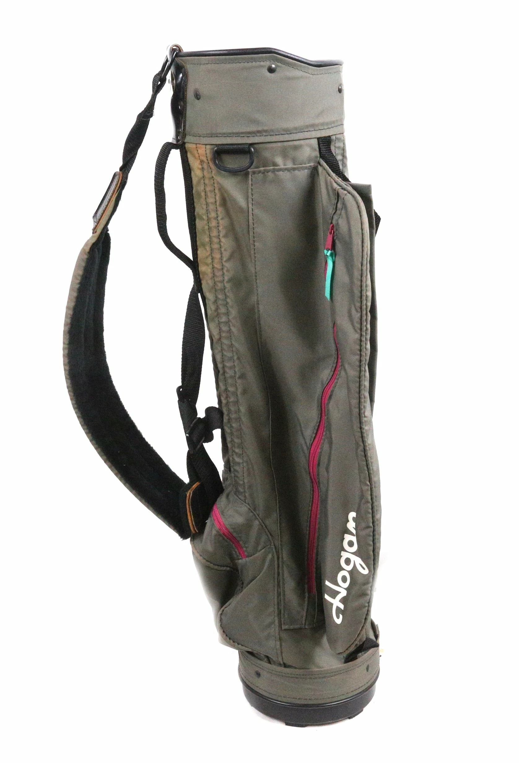 Hogan Carry Golf Bag 3 Dividers 2 Pockets Shoulder Strap - Image 2