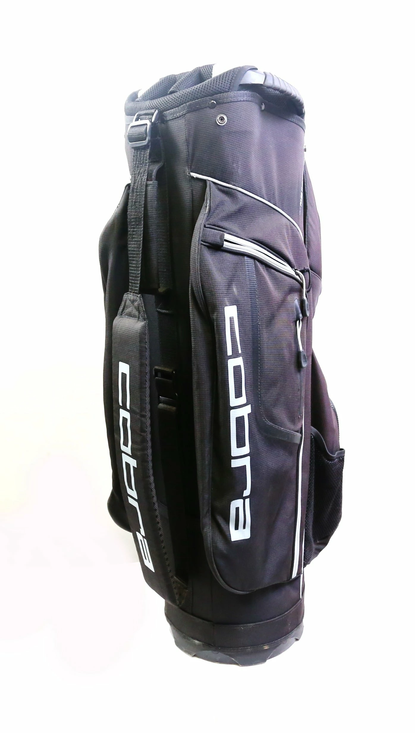 Cobra Black/Grey Waterproof Cart Golf Bag14 Dividers 7 Pockets Shoulder Strap - Image 5