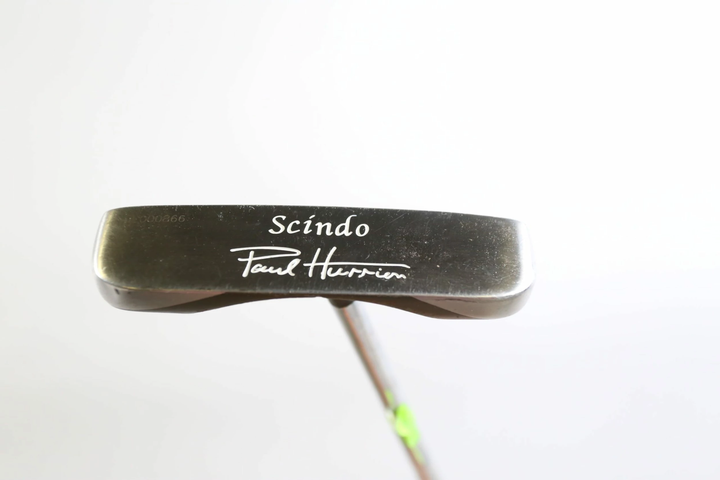 Acropolis Golf Gel Scindo Paul Hurrion Putter RH 32.5 In Steel Shaft Winn Grip
