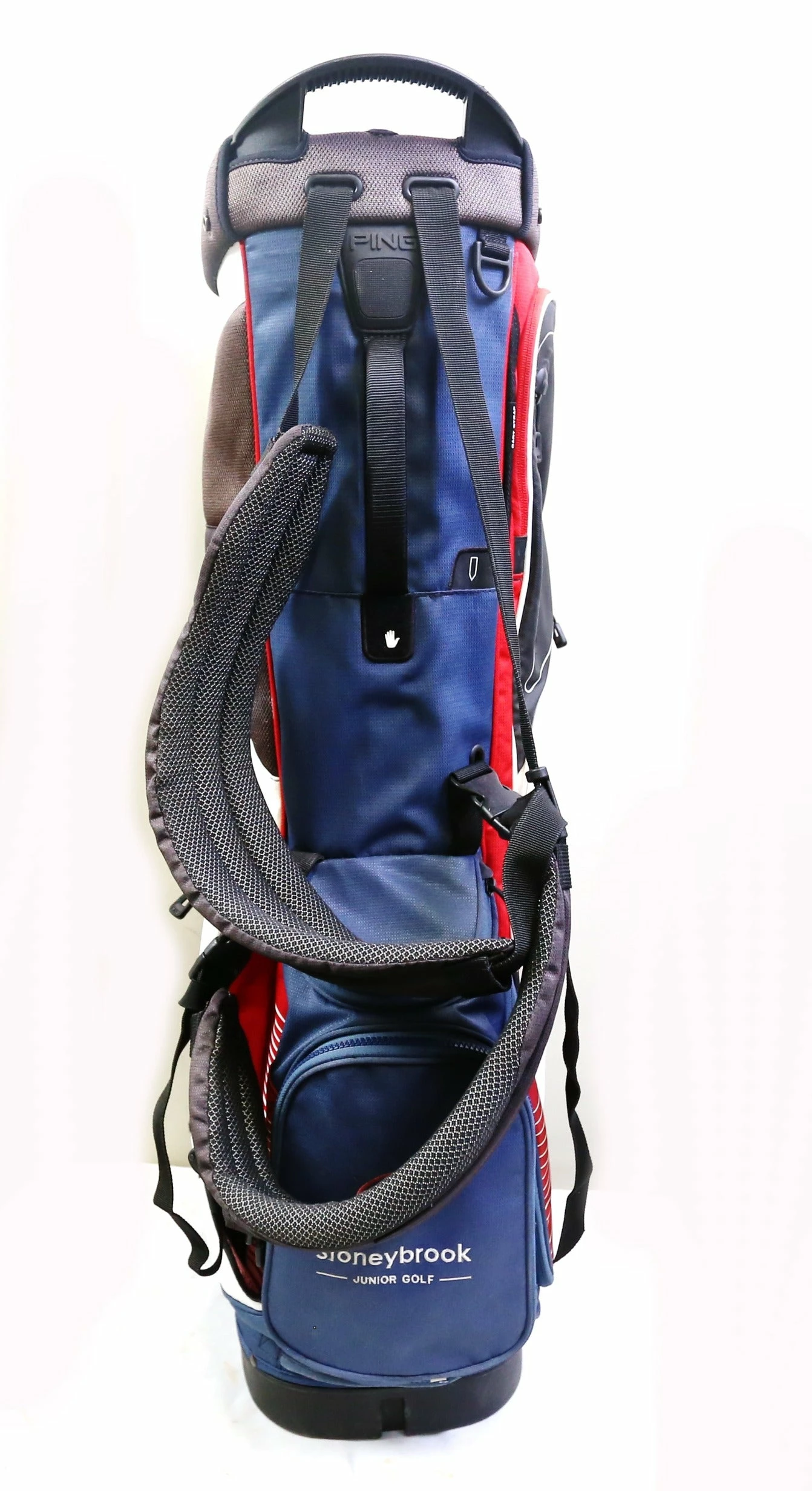 Ping Red White And Blue Hoofer 5 Dividers 8 Pockets Stand Golf Bag - Image 3