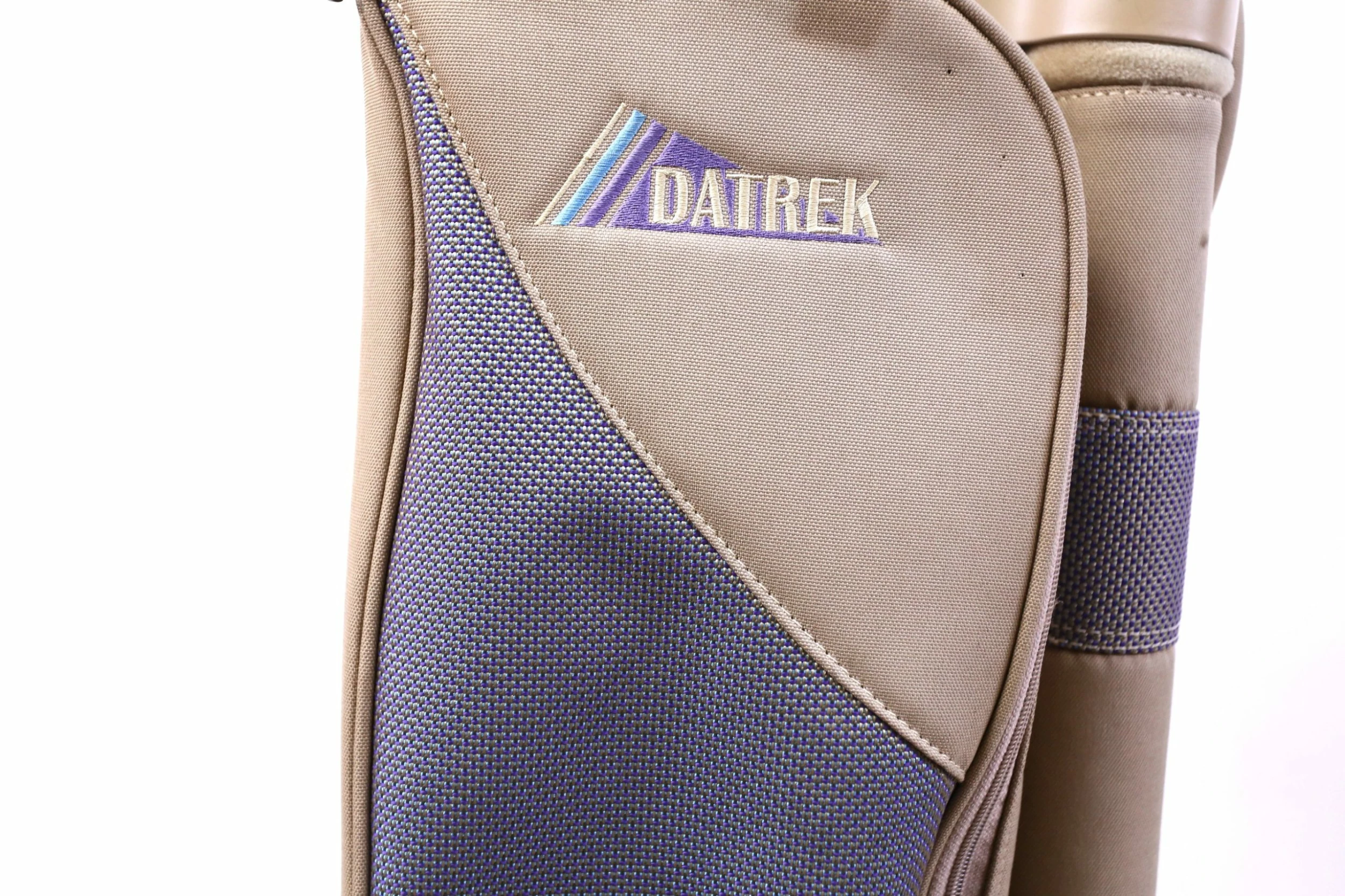 Datrek Mist 2001 Beige/Lavender Cart Bag 4-Divider 4-Pocket Shoulder Strap - Image 8