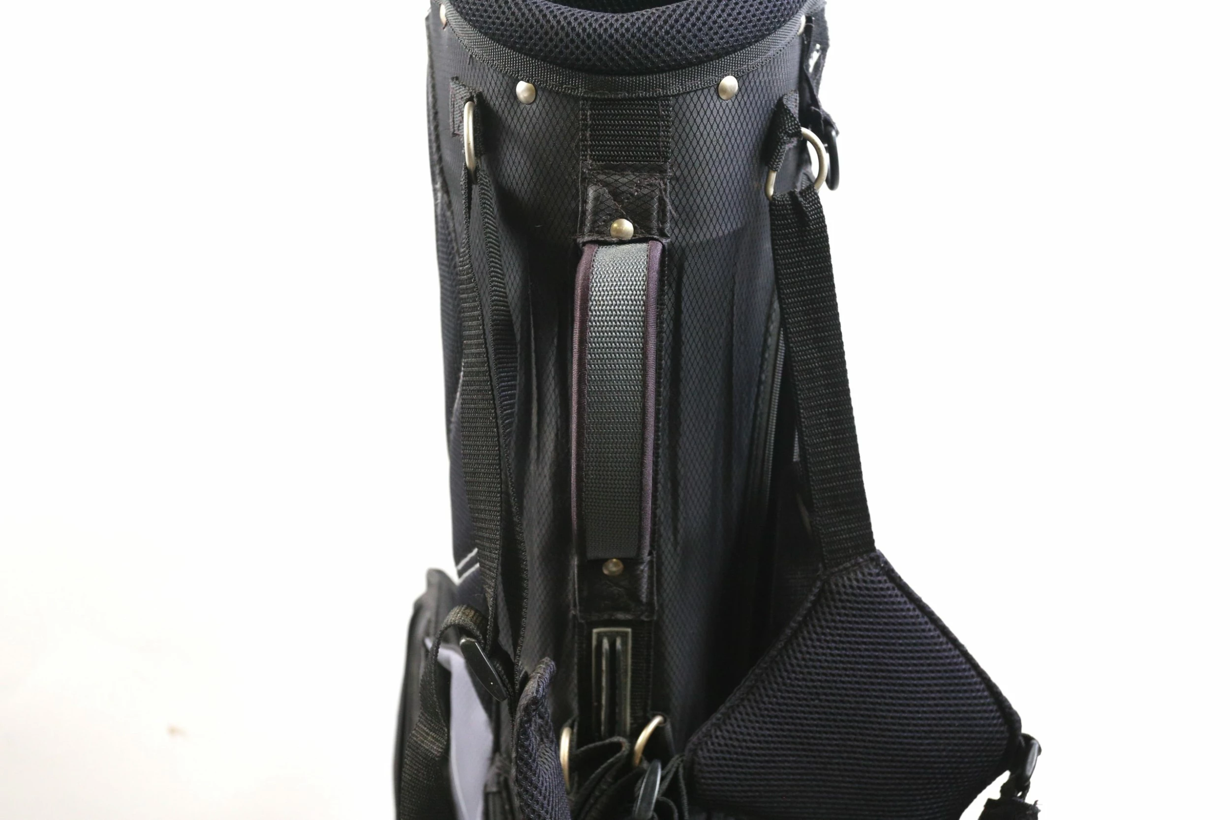 Top Flite Black/Grey Stand Bag 7-Dividers 5-Pockets Shoulder Strap - Image 8