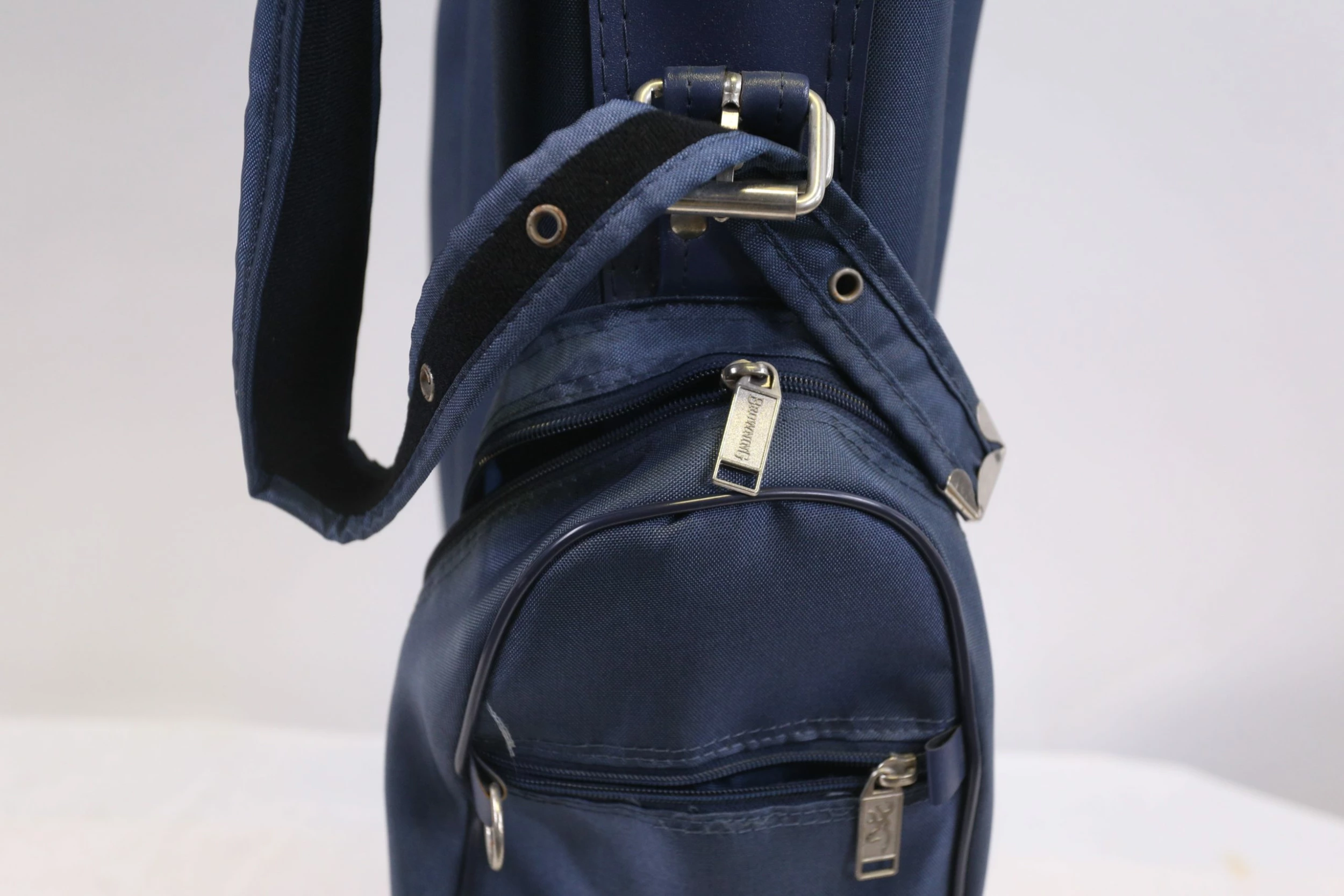 Browning Navy Blue Carry Bag 6-Dividers 4-Pockets W Raincoat Shoulder Strap - Image 6